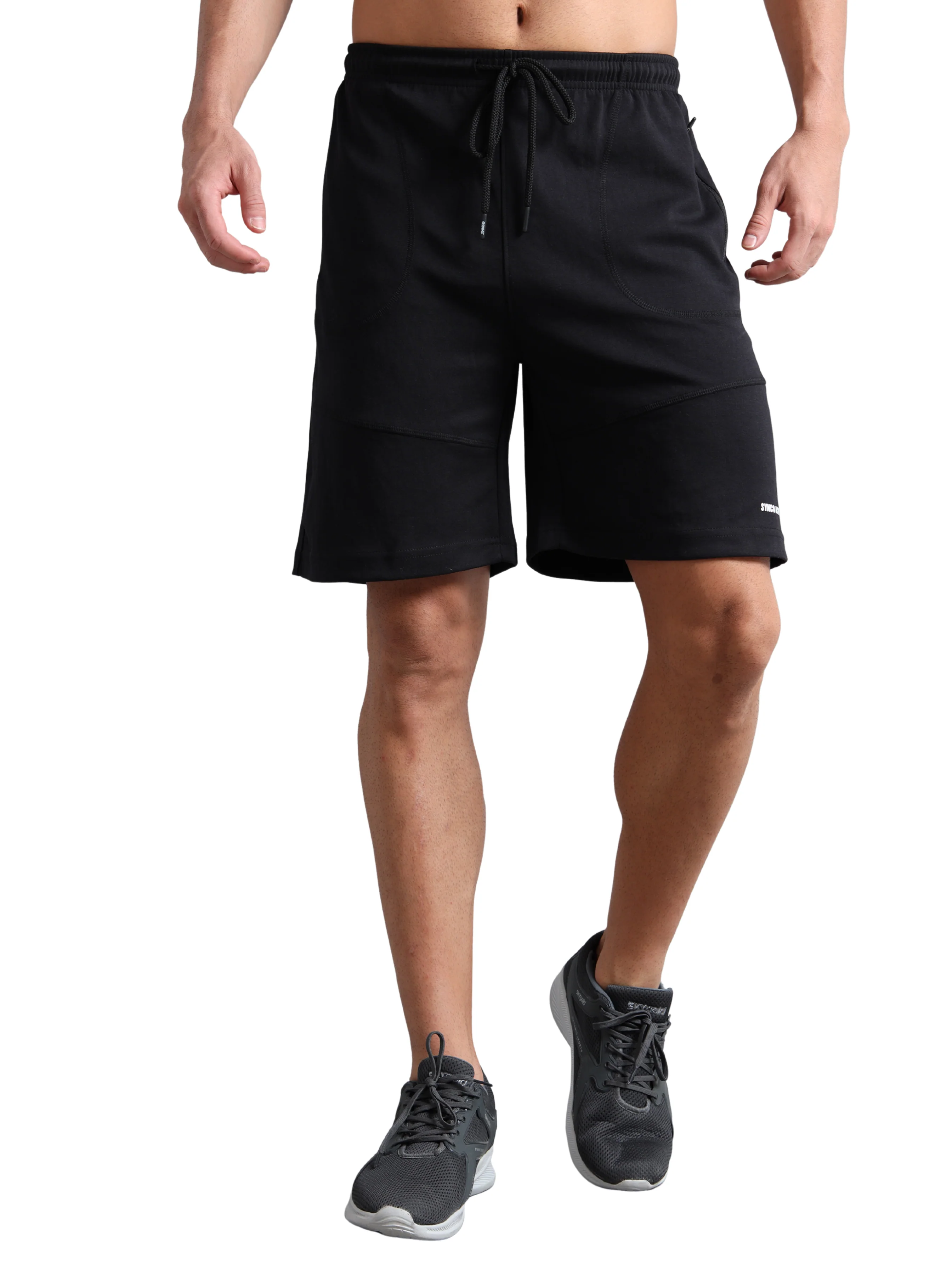 Synco AeroFlex Shorts For Men (Black) - Image 3