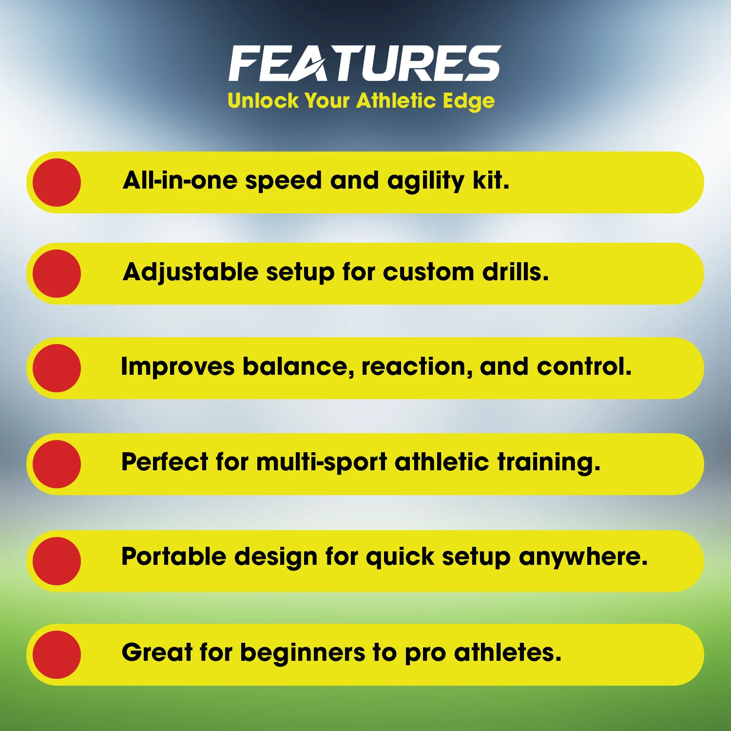 Agility Ladder Combo set - Image 3