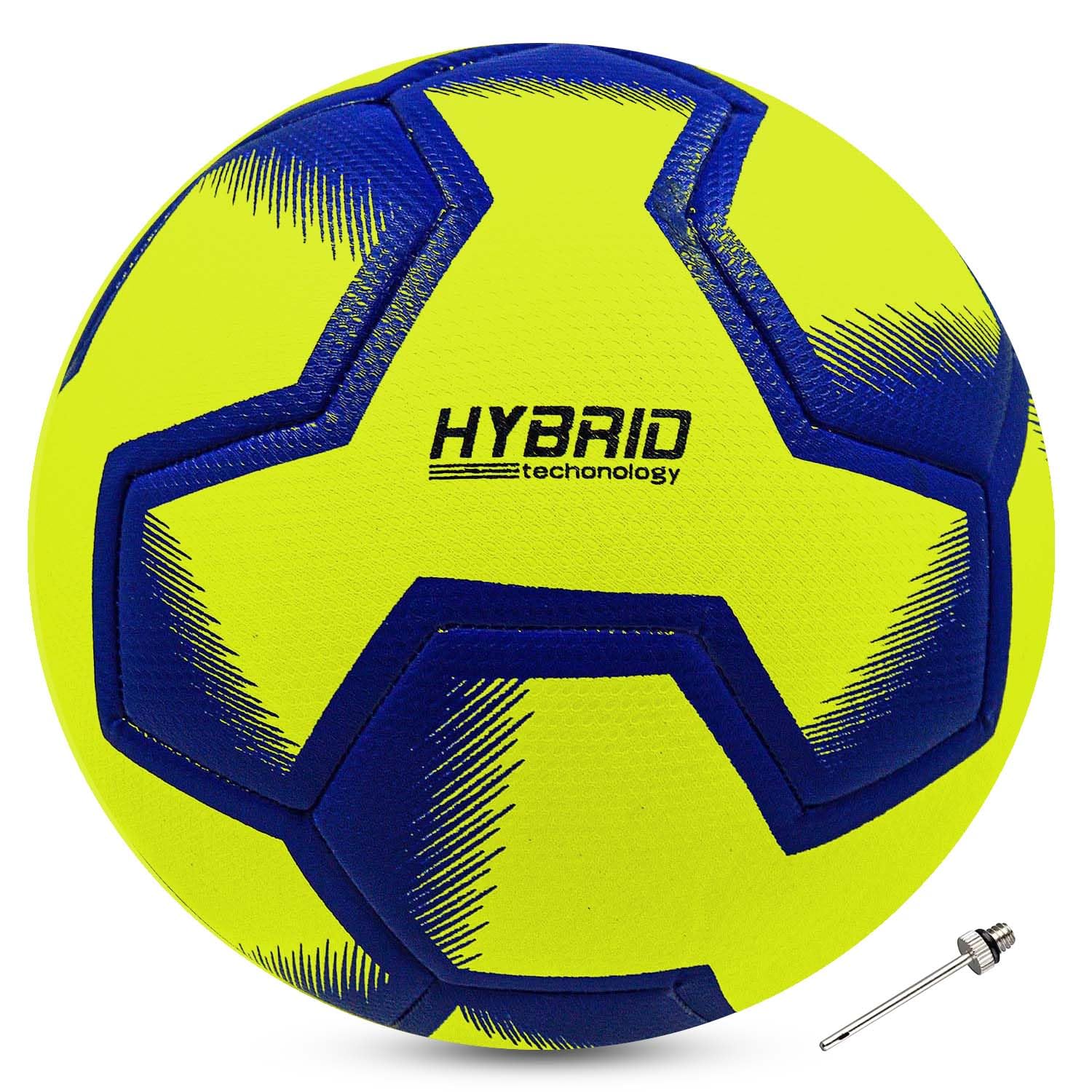 Synco Blade Hybrid Football TPU with Hydralock Tech (Yellow) - Image 2