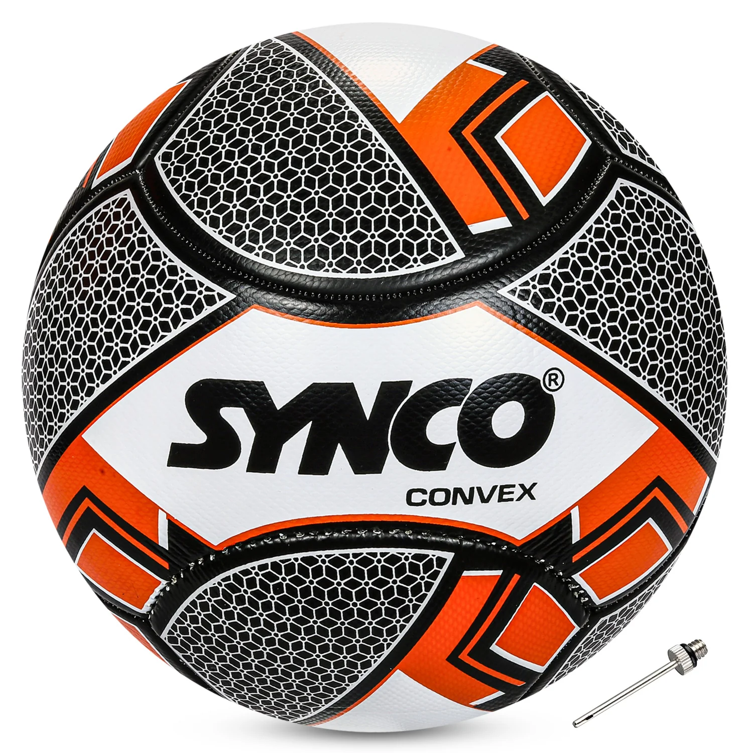 Synco Convex Football | Training Football | PVC Machine Stitched | Soccer Ball Size 5