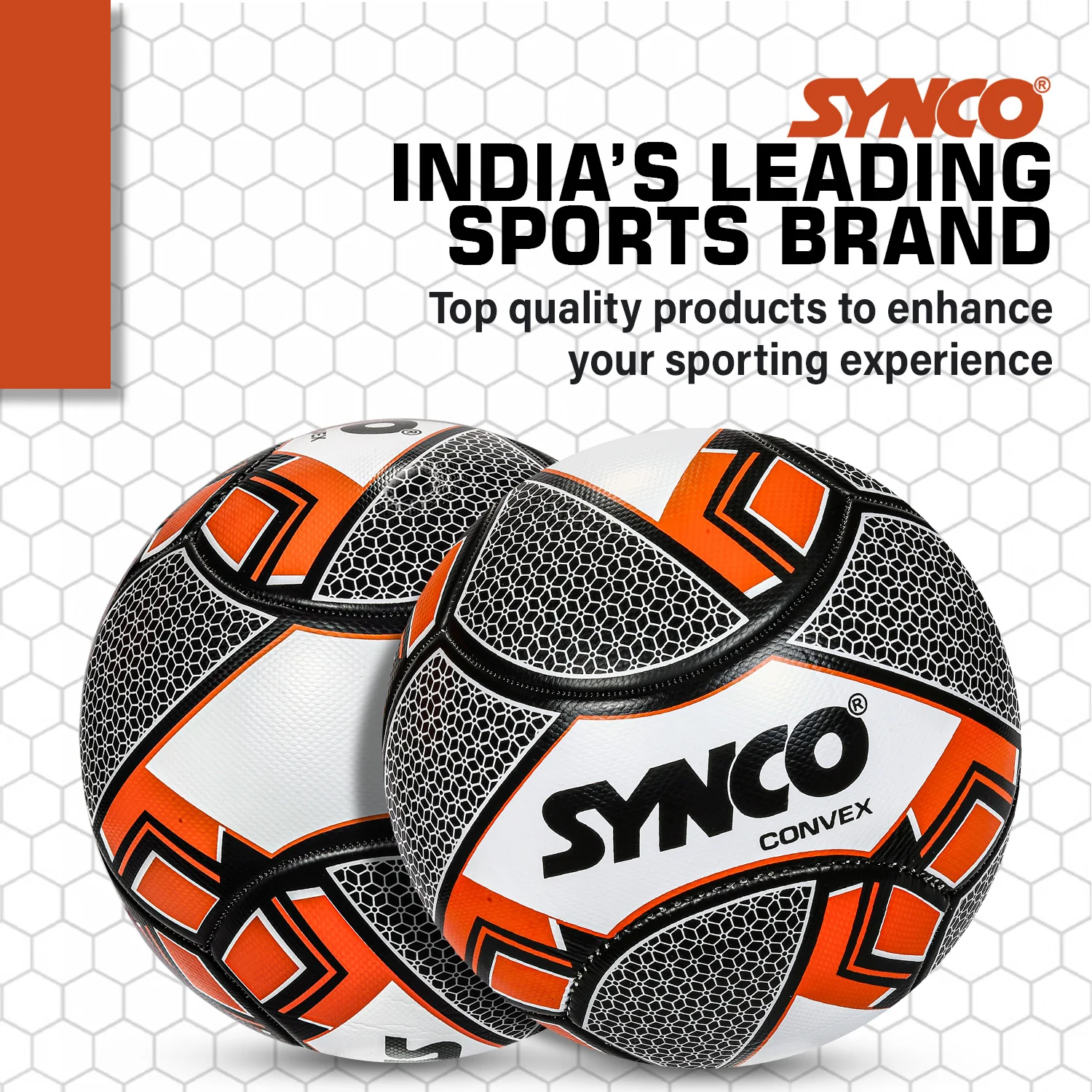 Synco Convex Football | Training Football | PVC Machine Stitched | Soccer Ball Size 5 - Image 6