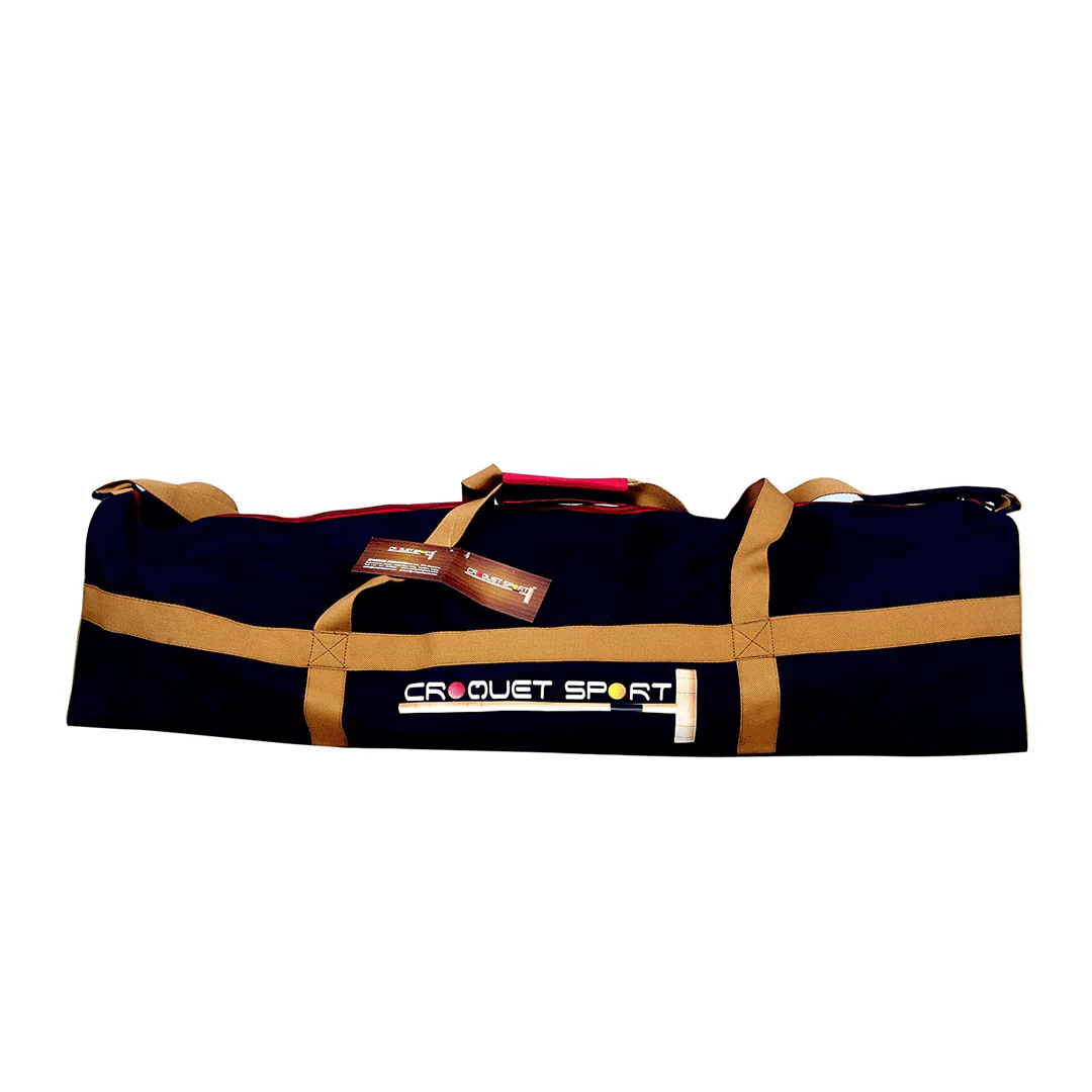 Synco Croquet Sport Gold Croquet Set 4 Player,Professional Set with Croquet Balls and acessories (38inch) for Adult, Perfect for Lawn, Backyard, Parks and Gardens for Fun and Professional Games. - Image 6