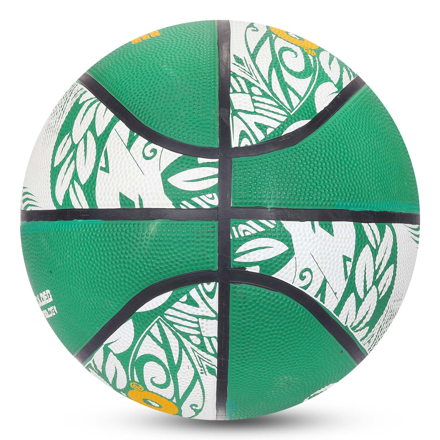 Synco Culture Basketball (Size-5) Green-white - Image 2