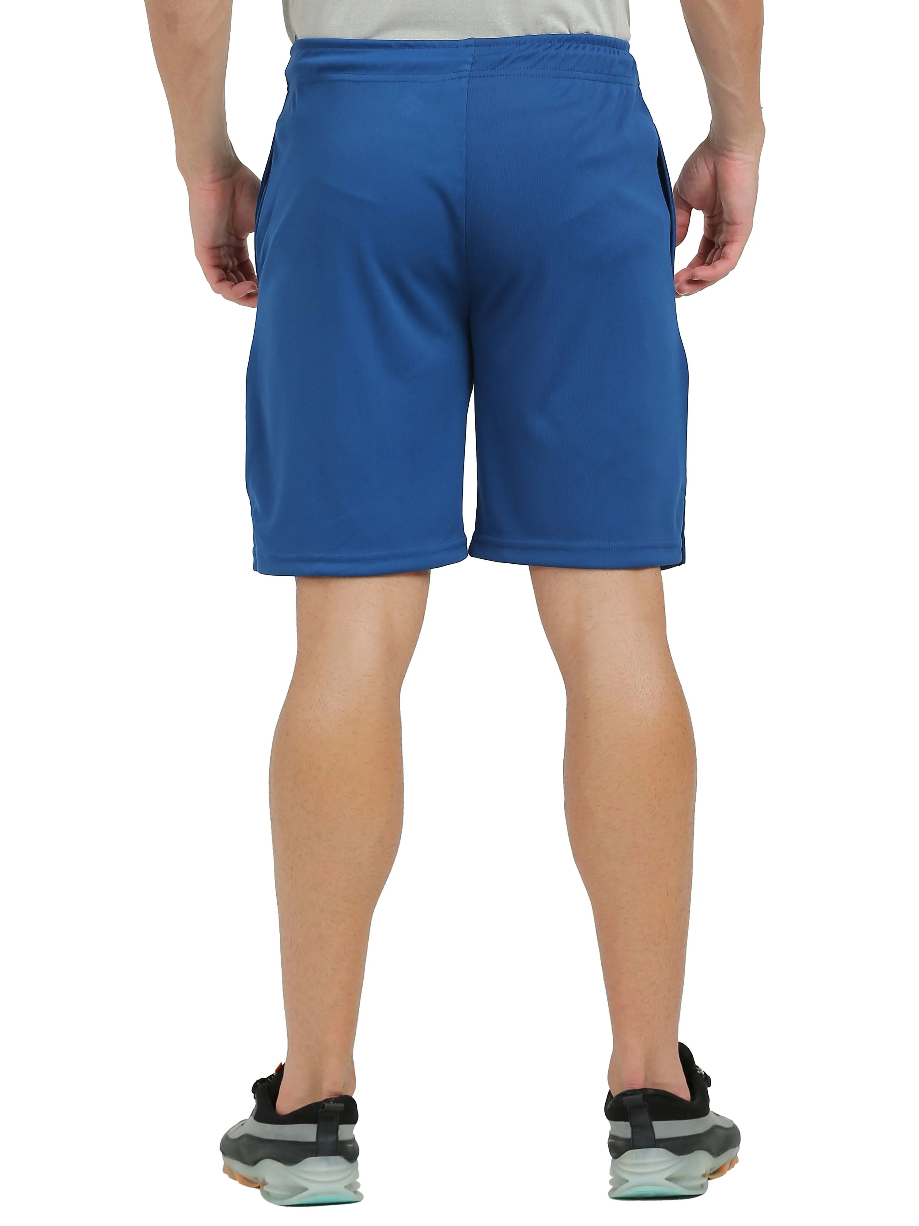 Flare Active Shorts for Men (Royal Blue) | Synco - Image 4