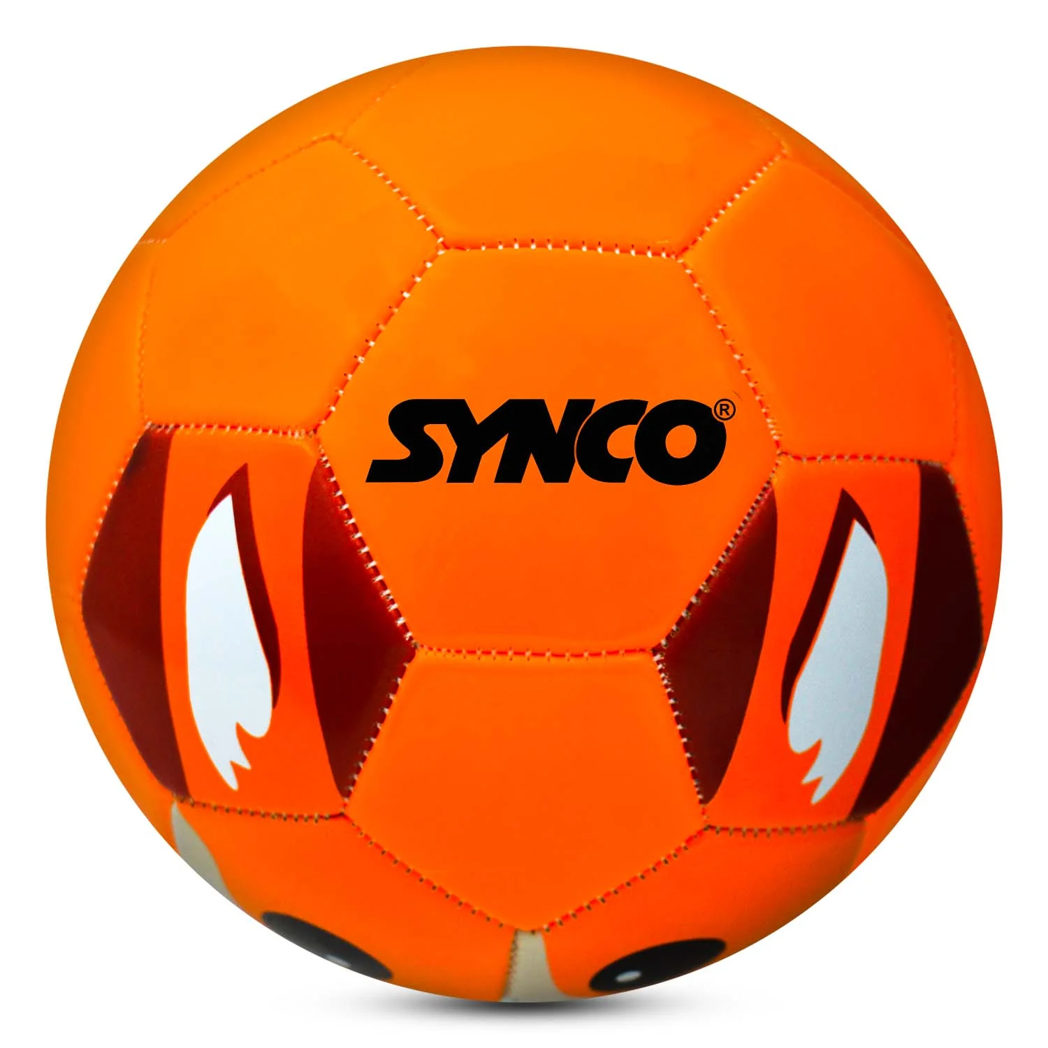 Synco Kids Football | Fox Faced Soft PVC Material | For Indoor & Outdoor Gameplay | Size-3 - Image 3