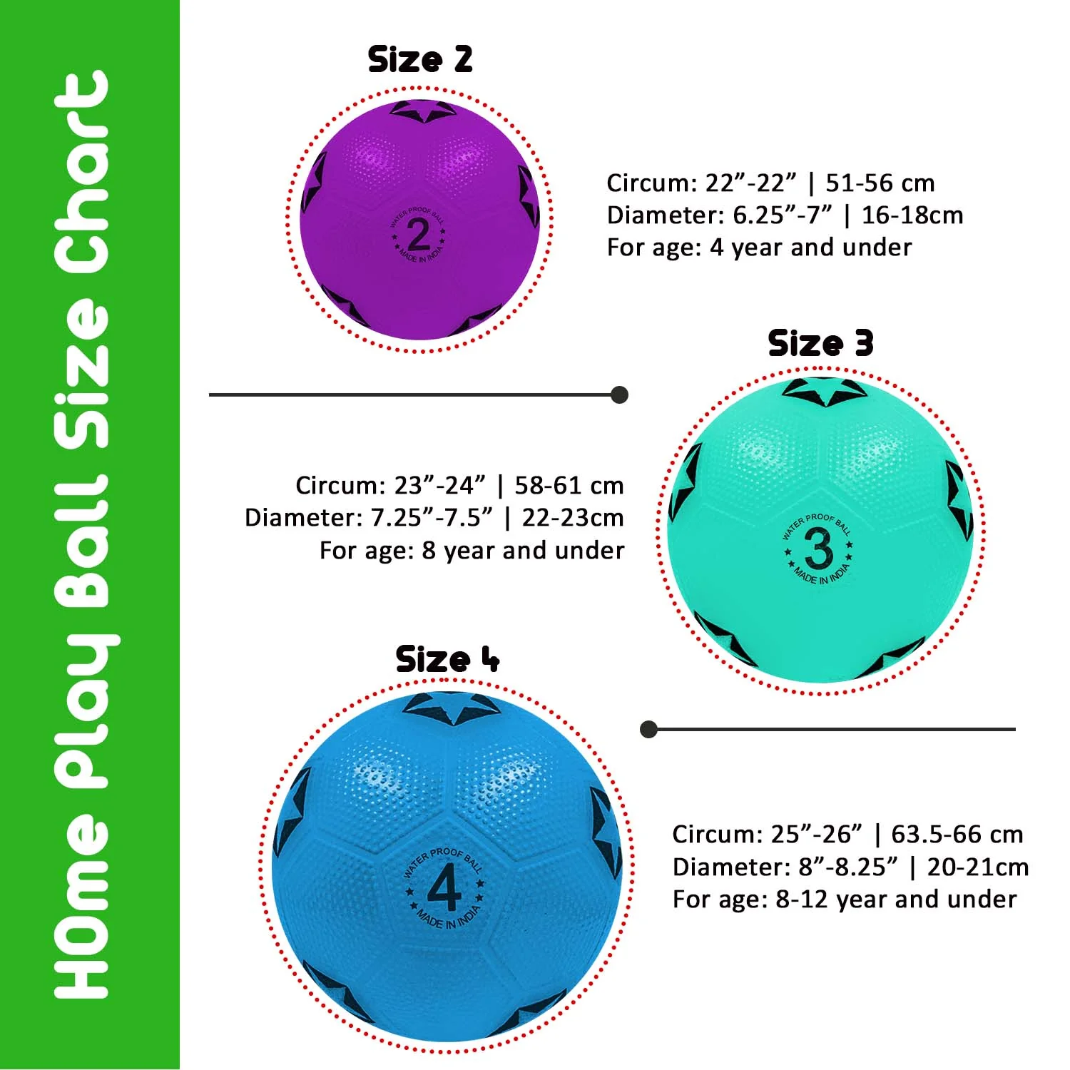 Synco Home Play Football for Kids | Beach Ball | Soft Toy Ball | Size- 3 - Image 5
