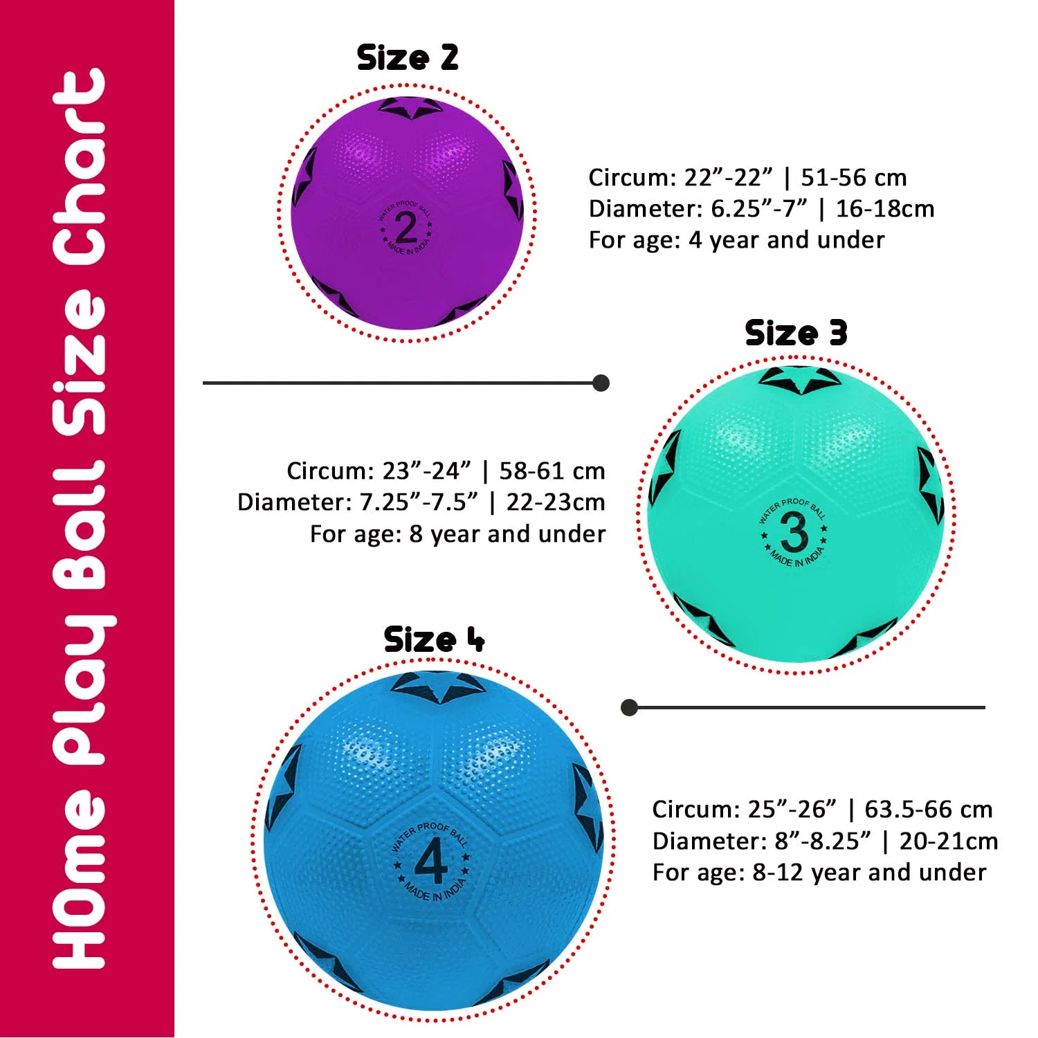 Synco Home Play Football for Kids | Beach Ball | Soft Toy Ball | Size- 4 - Image 5