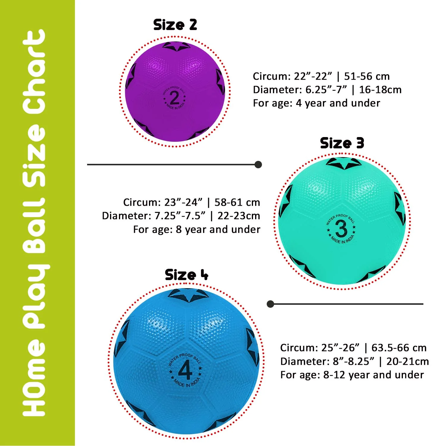 Synco Home Play Football for Kids | Beach Ball | Soft Toy Ball | Size-2 - Image 5