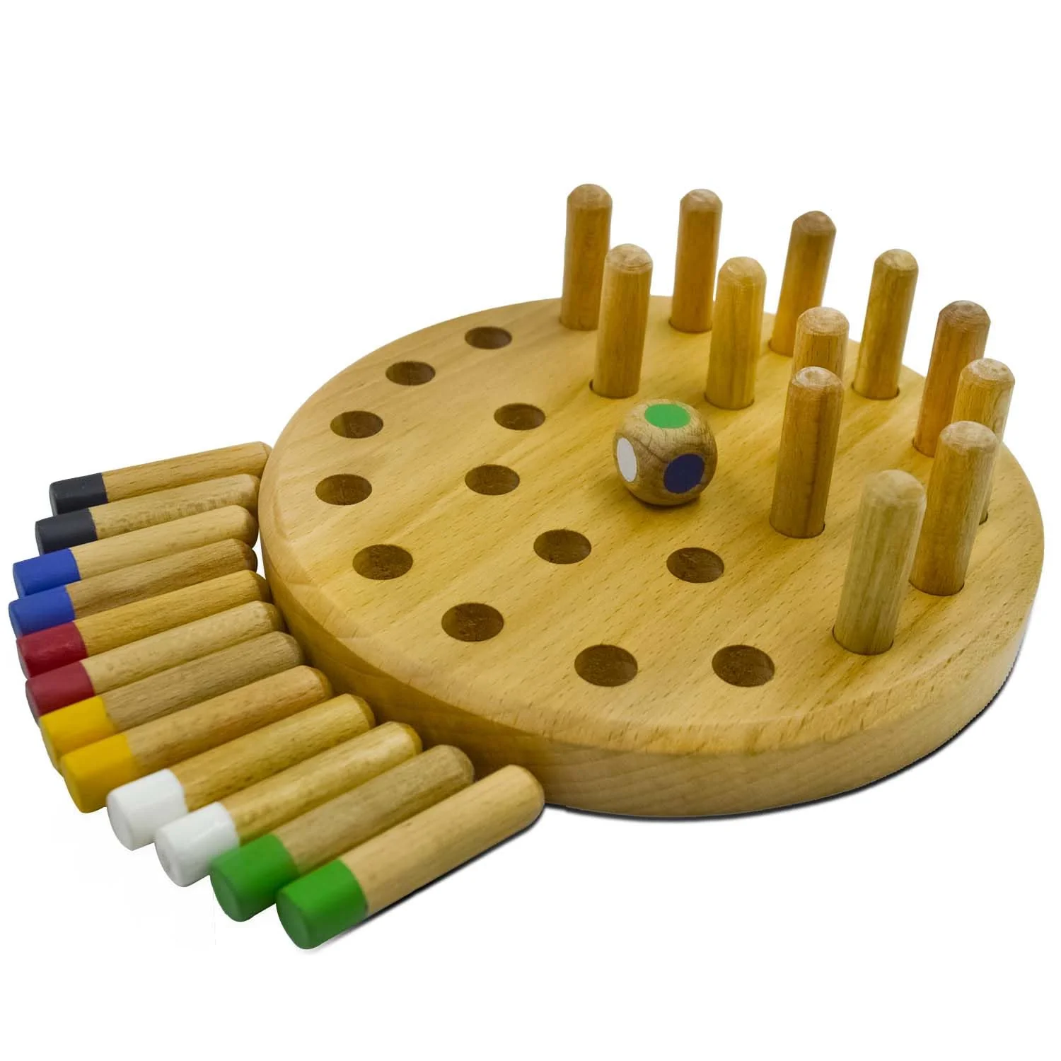 Memory Game - Colour Matching games (wooden) | Synco - Image 2