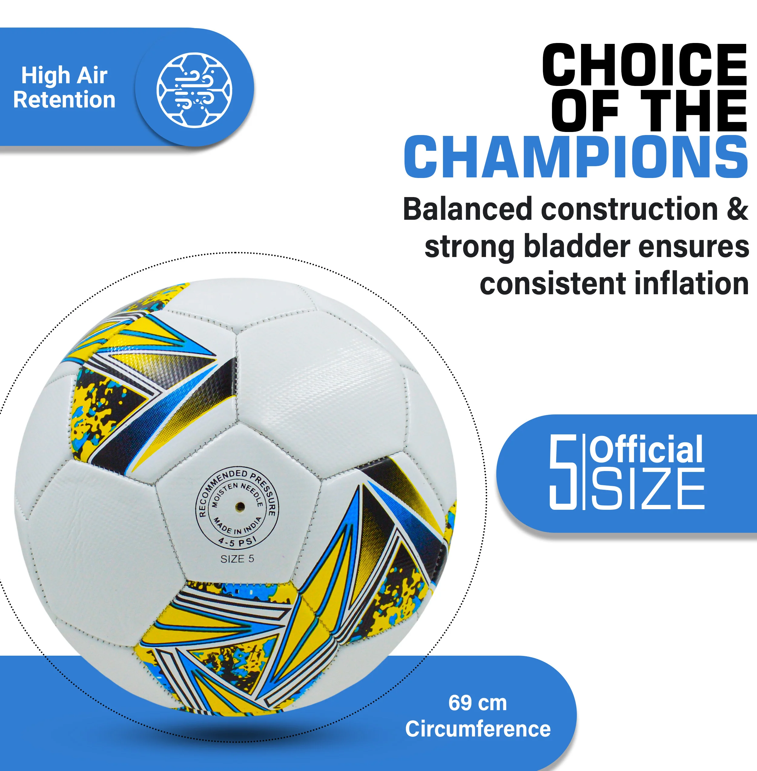 Synco Nano Tech Football | Training Football Size- 5 - Image 5