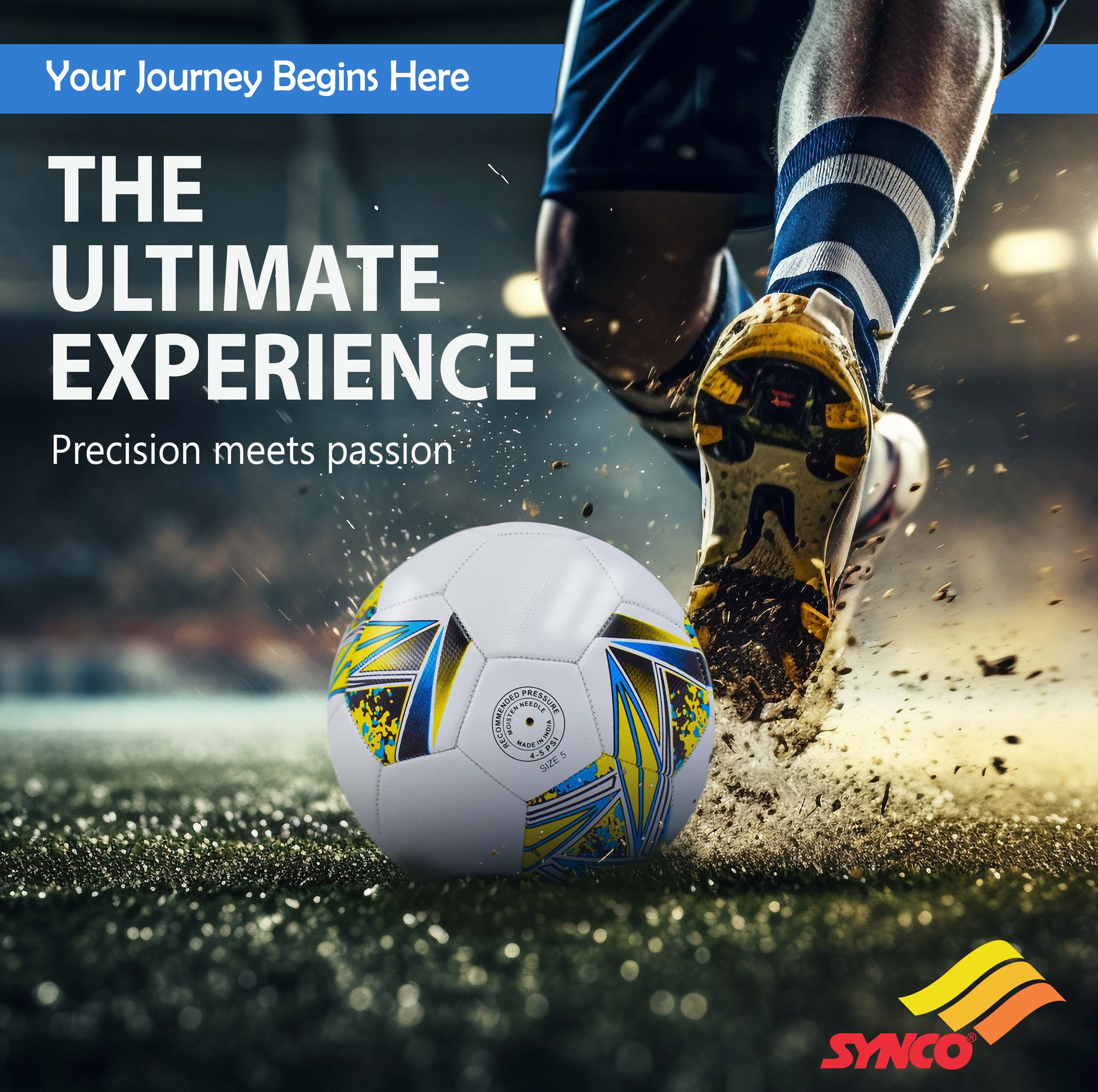 Synco Nano Tech Football | Training Football Size- 5 - Image 7