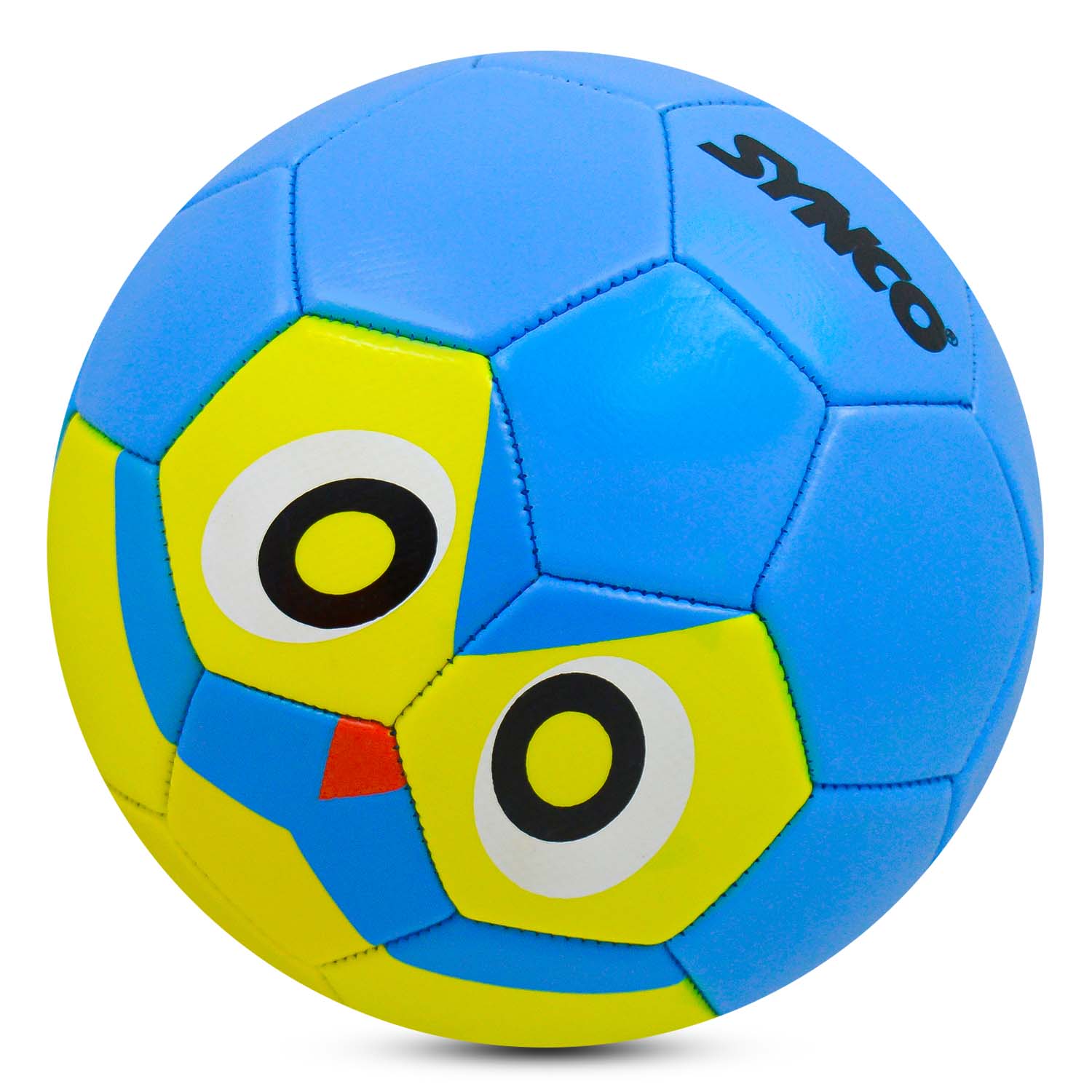 Synco Kids Football | Owl Faced Soft PVC Material | For Indoor & Outdoor Gameplay | Size-3 - Image 2