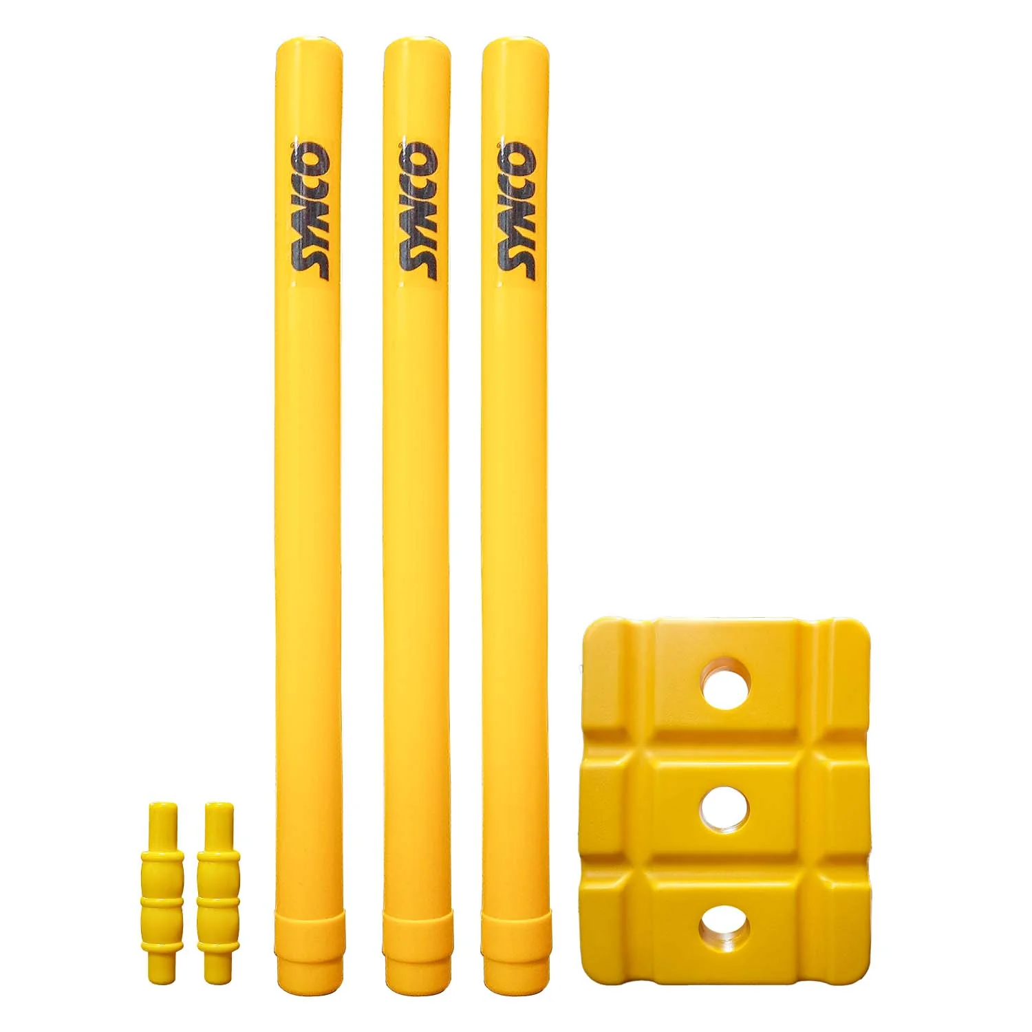 Synco Plastic Cricket set with Ball and Carry bag combo for Age Group | Size-5 - Image 3