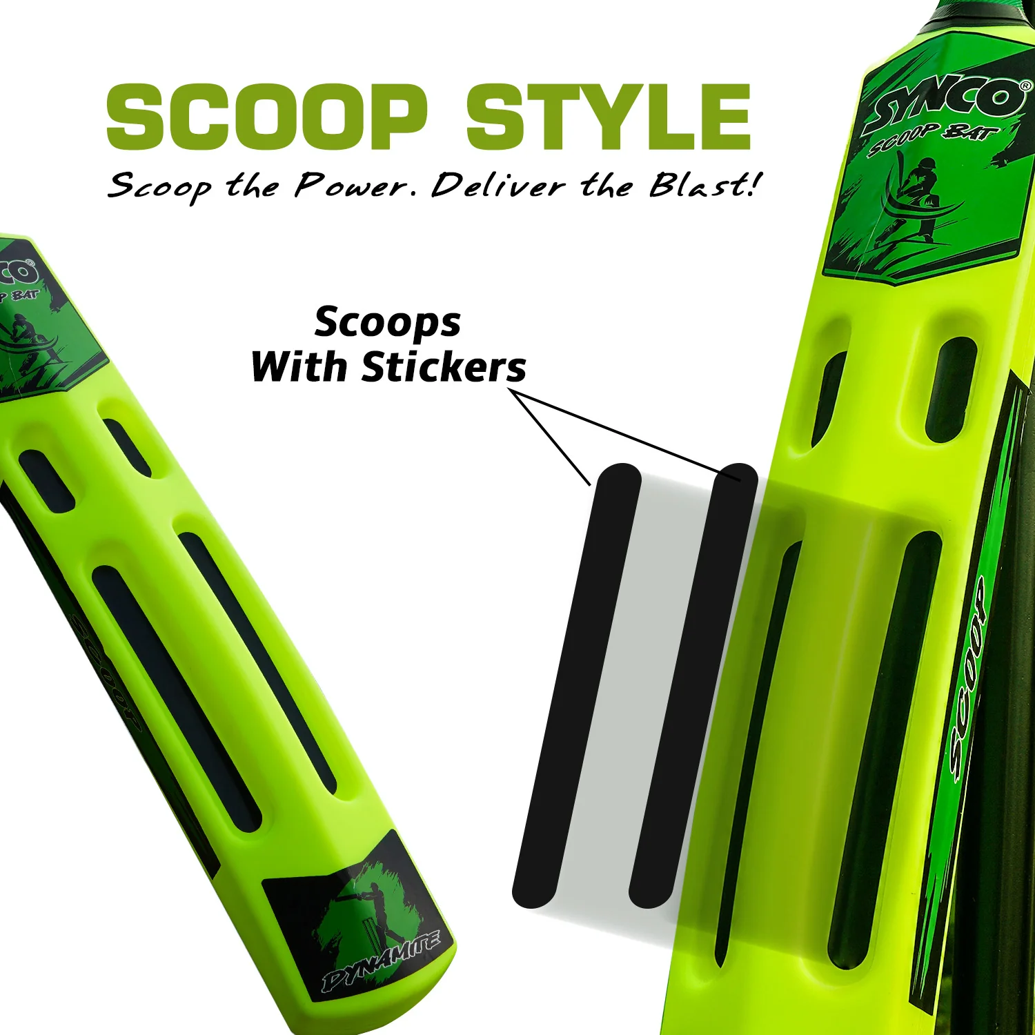 Plastic Scoop Bat Dynamite | Synco - Image 5