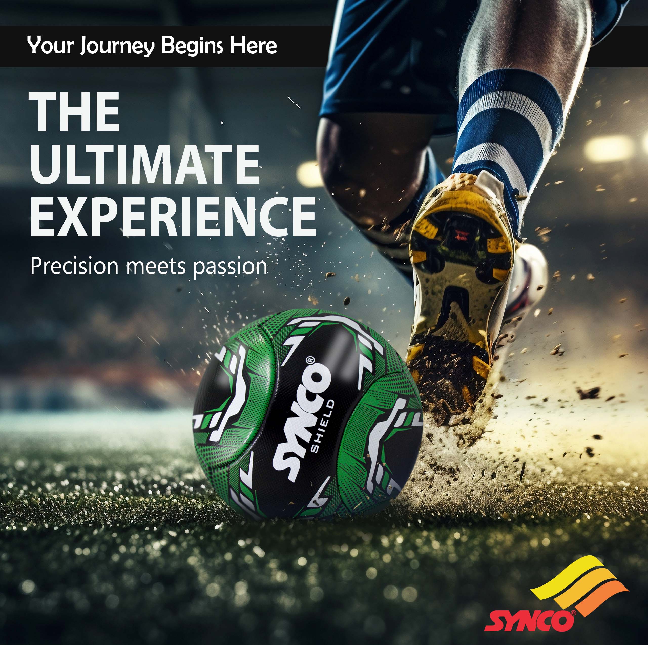 Synco Shield Football | Training Football Size- 5 - Image 7