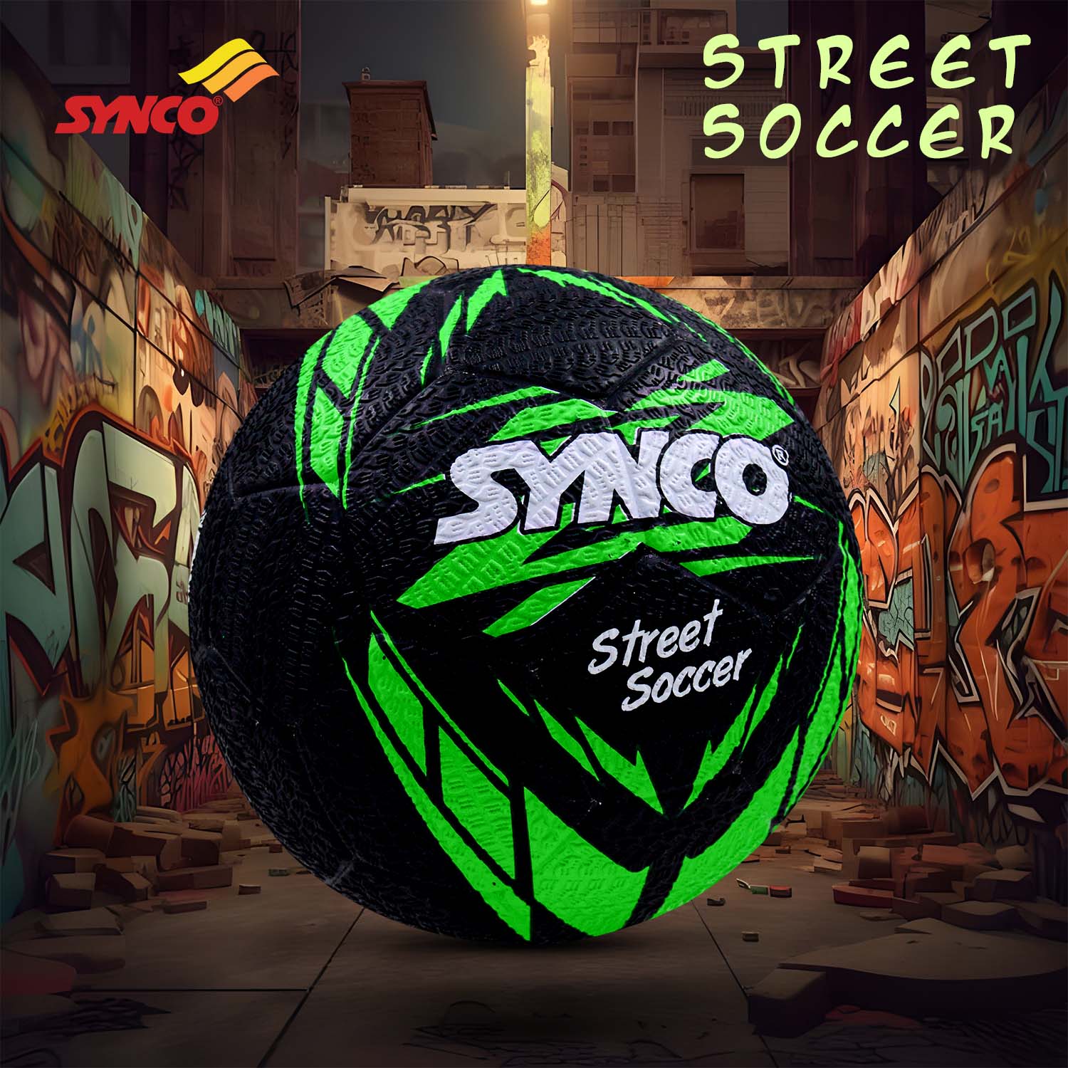 Synco Street Soccer Football (Size-5) - Image 2
