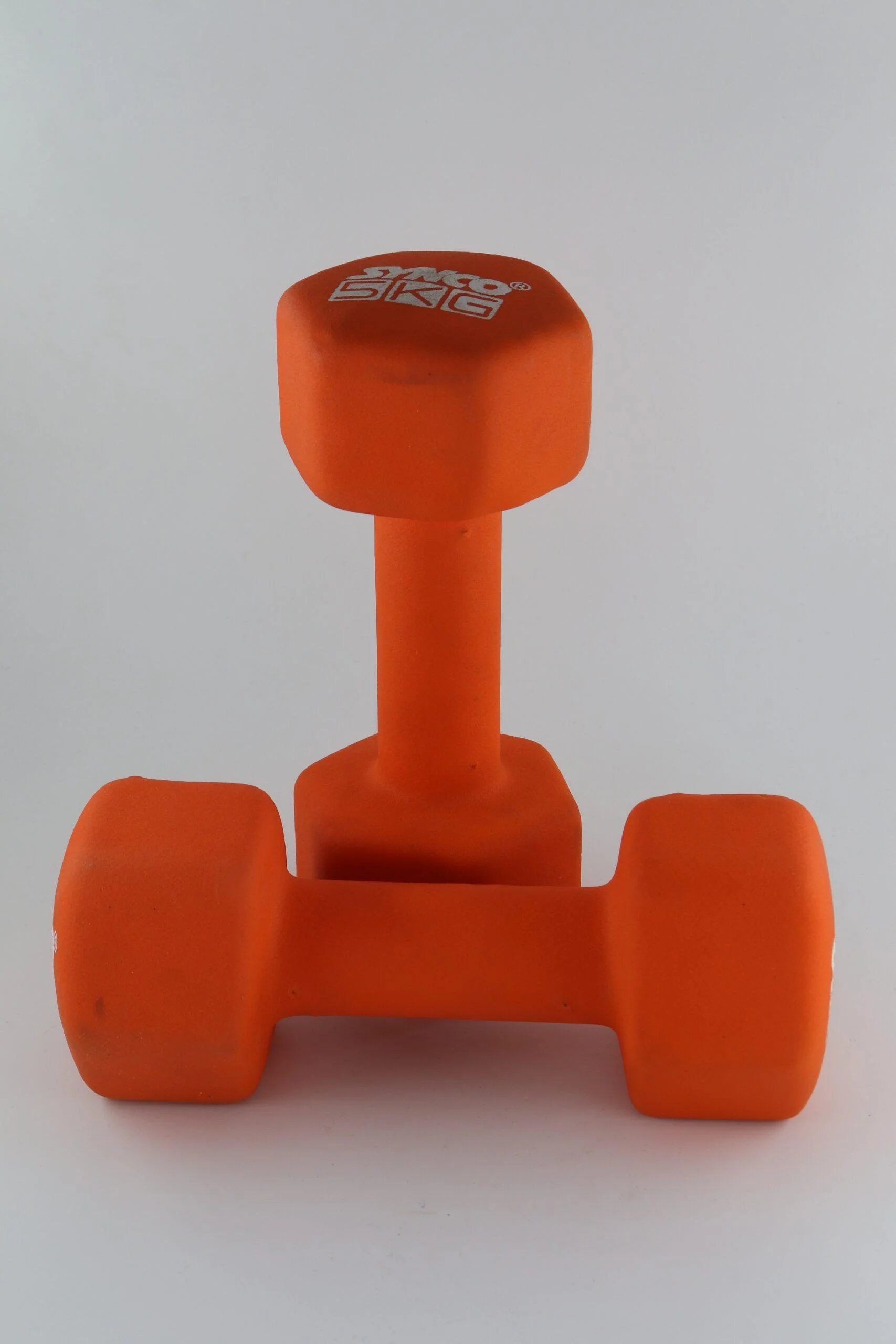 Synco Orange Dumbbell Pair (2 x 5 KG) - Image 4