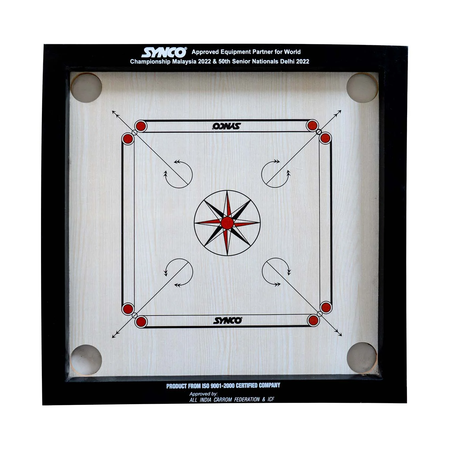 Synco 20 Inch Chakri Carrom Board for kids