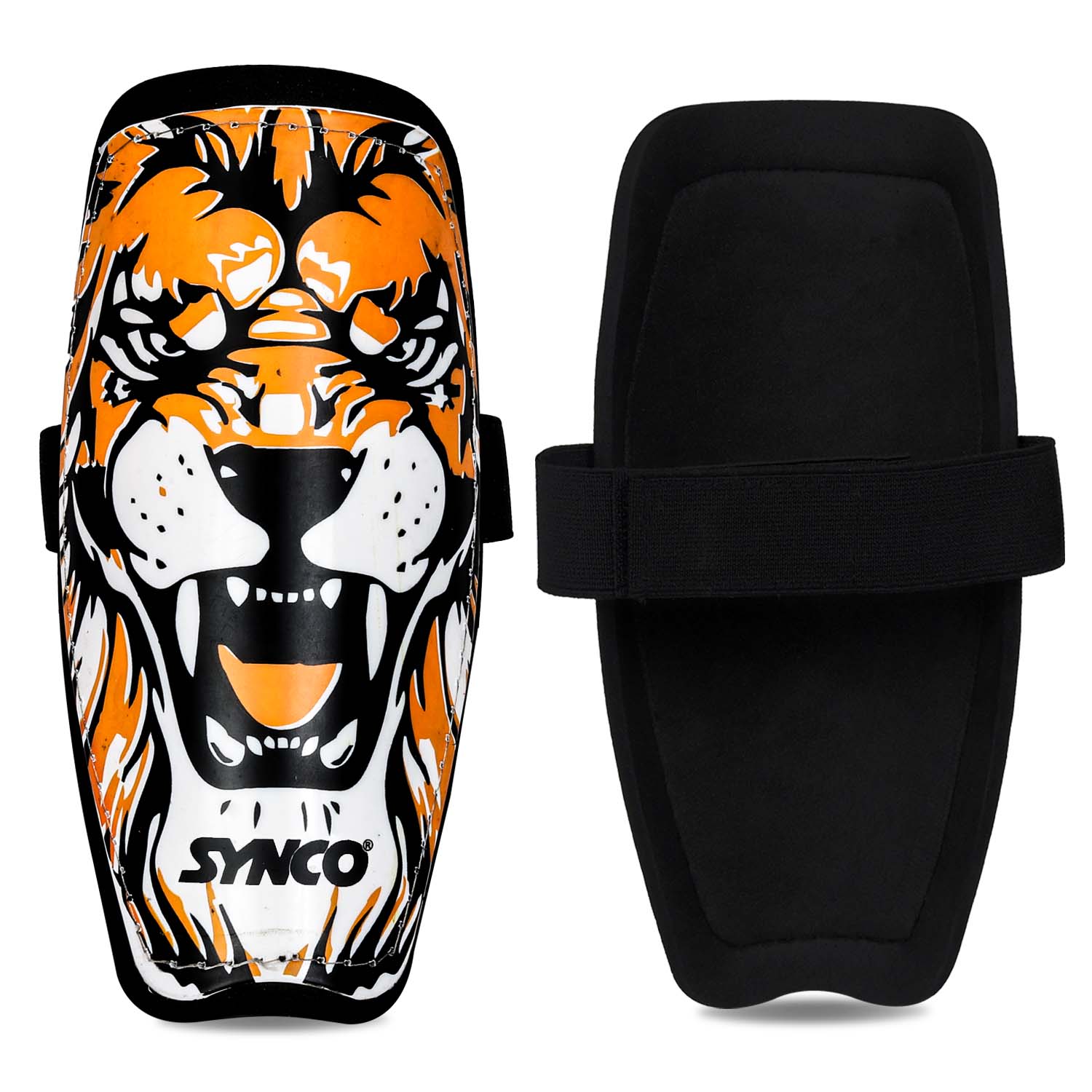Synco Beast Shin Guard with Velcro Adjustable Strap - Image 4