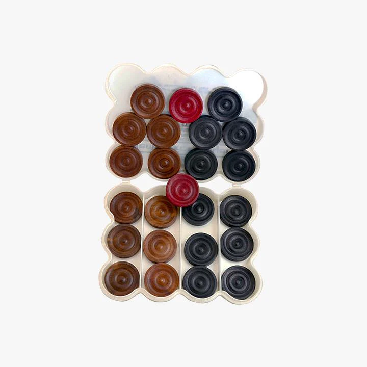 Synco Carrom Men Genius for Player with PVC box - Image 3