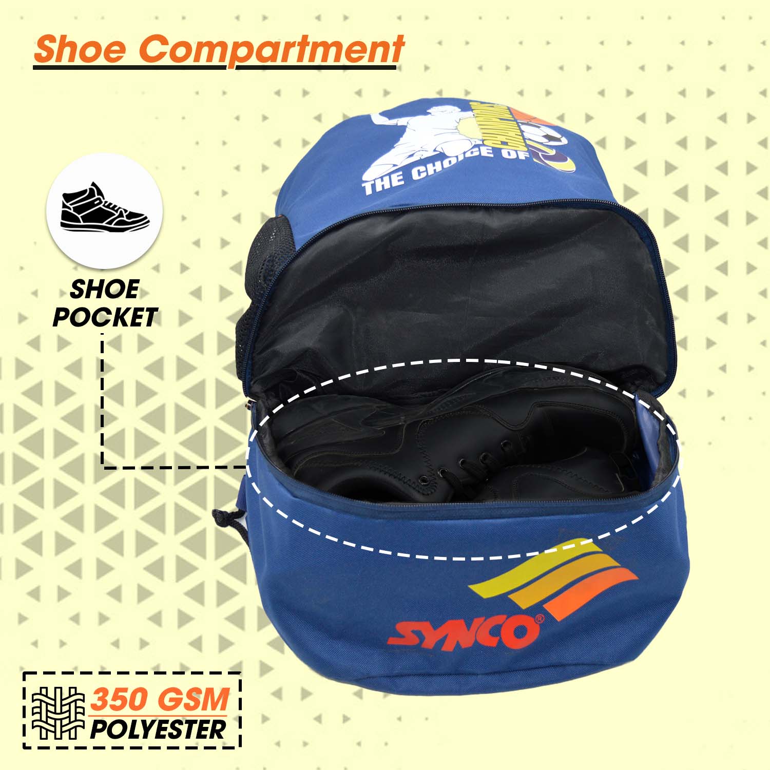 Synco Champion Ball carry Bag - Image 5