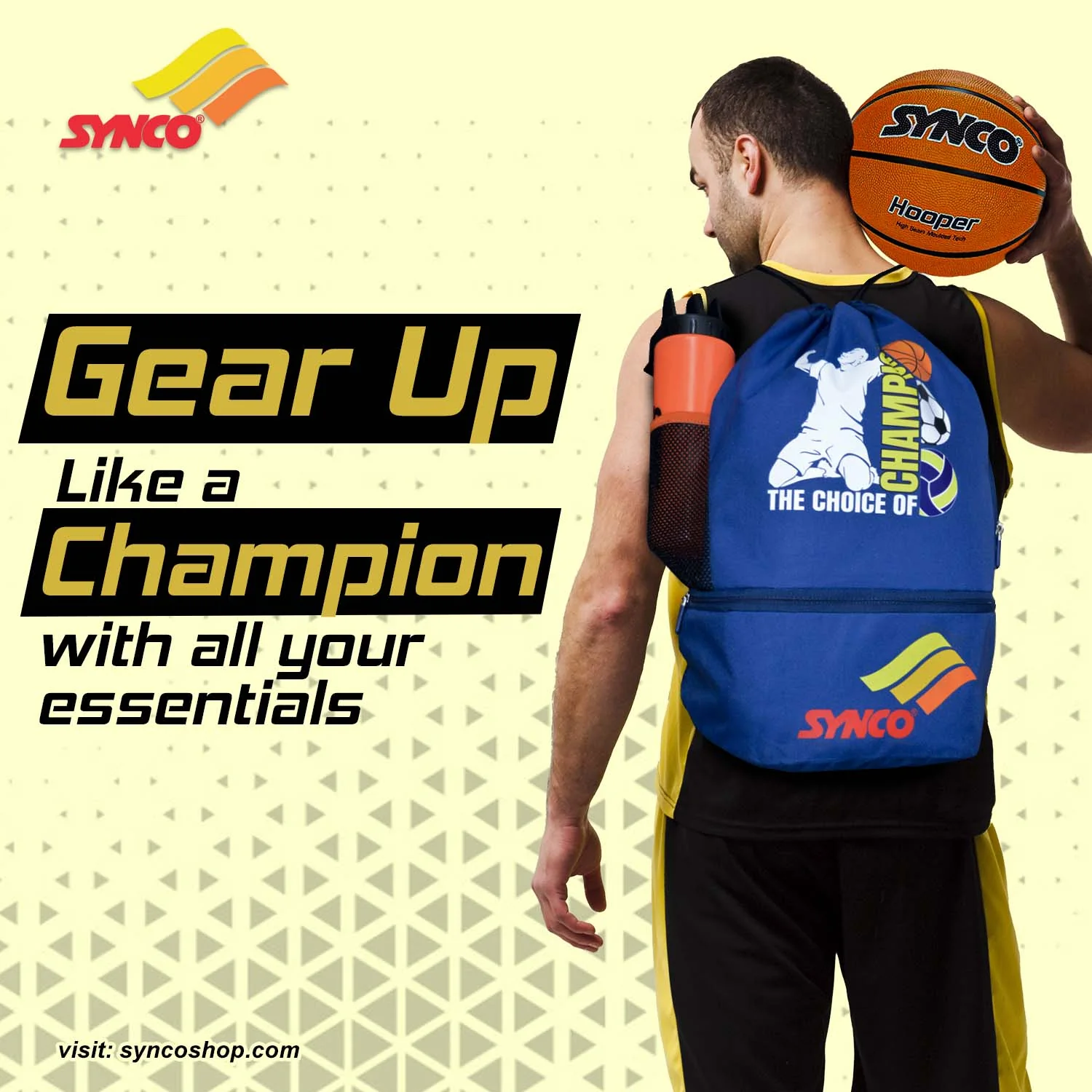 Synco Champion Ball carry Bag - Image 7
