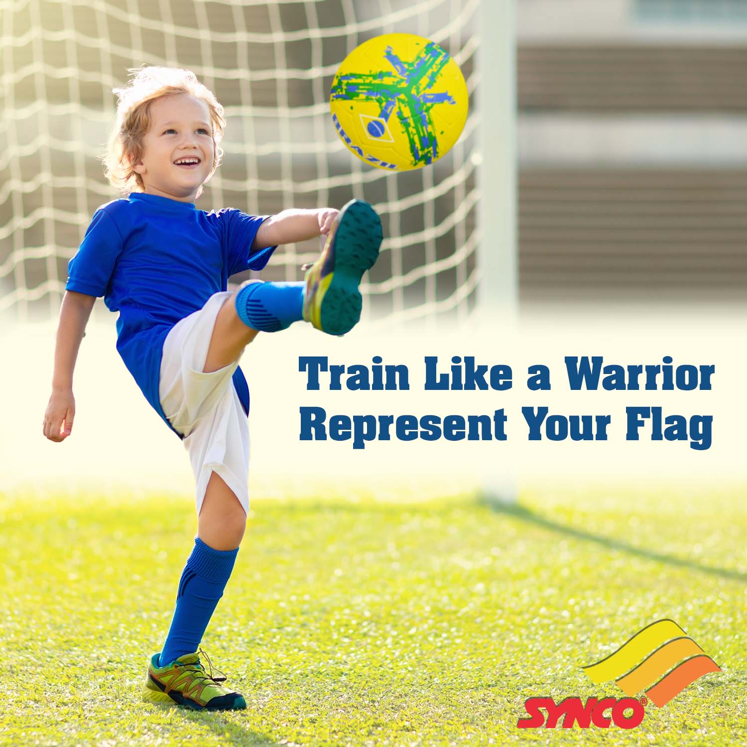 Synco Country Flag Football - Brazil (Size-5) - Image 6