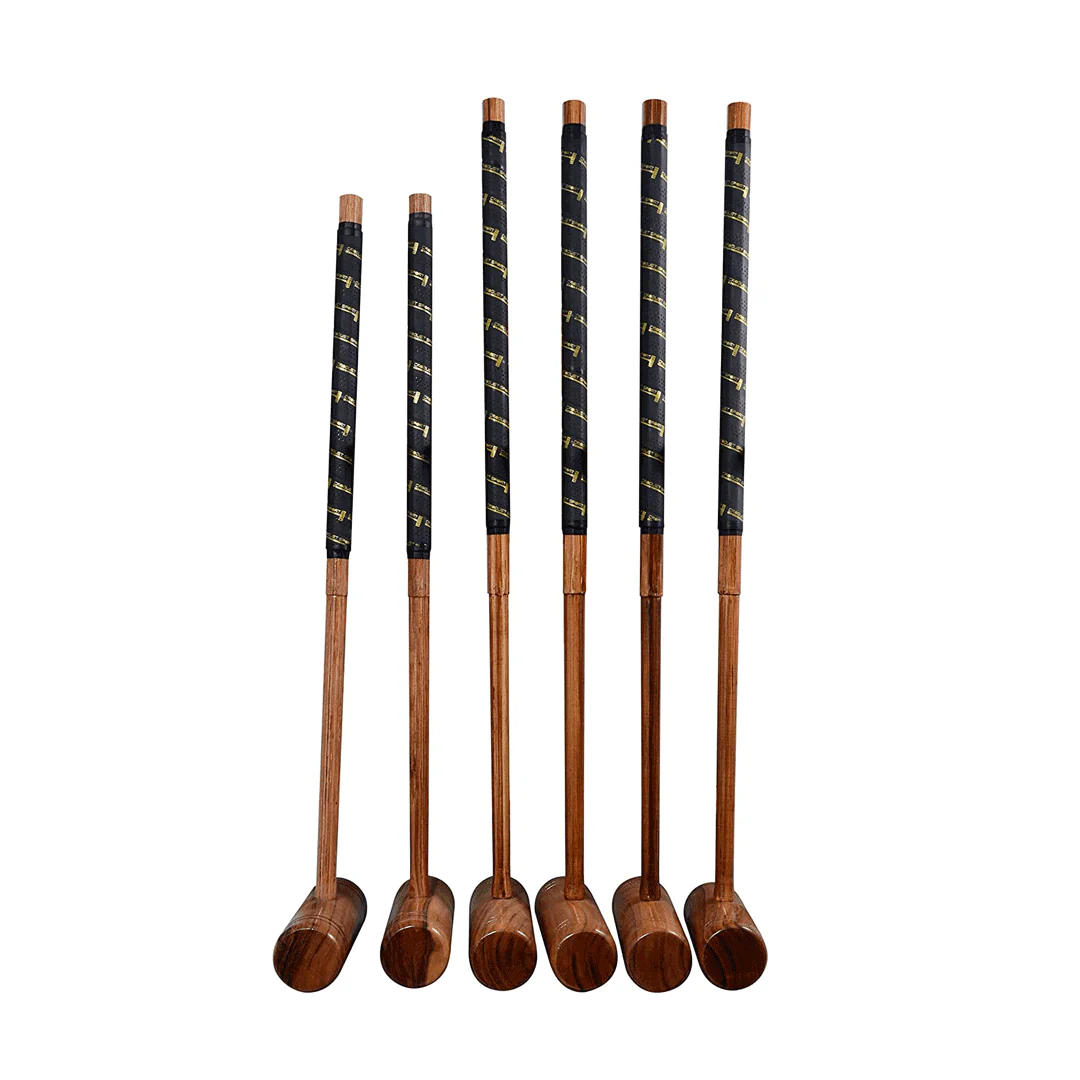Synco Croquet Sport Diamond Croquet Set 6 Player,Professional Set with Croquet Balls and acessories (38 INCH) for Adult, Perfect for Lawn, Backyard, Parks and Gardens for Fun and Professional Games. - Image 9