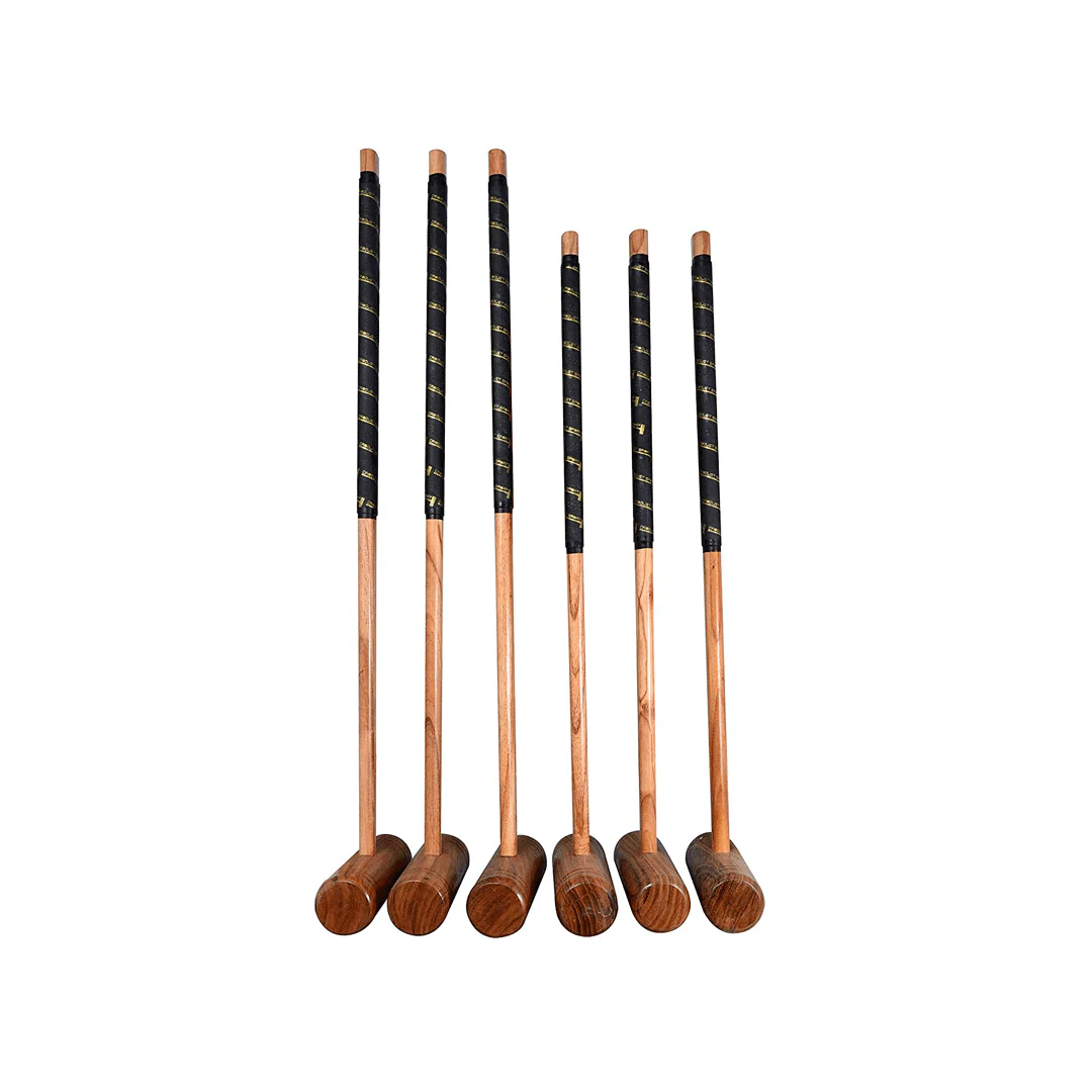 Synco Croquet Sport Gold Croquet Set 6 Player, Professional Set with Croquet Balls and accessories (38inch) for Adult, Perfect for Lawn, Backyard, Parks and Gardens for Fun and Professional Games - Image 10