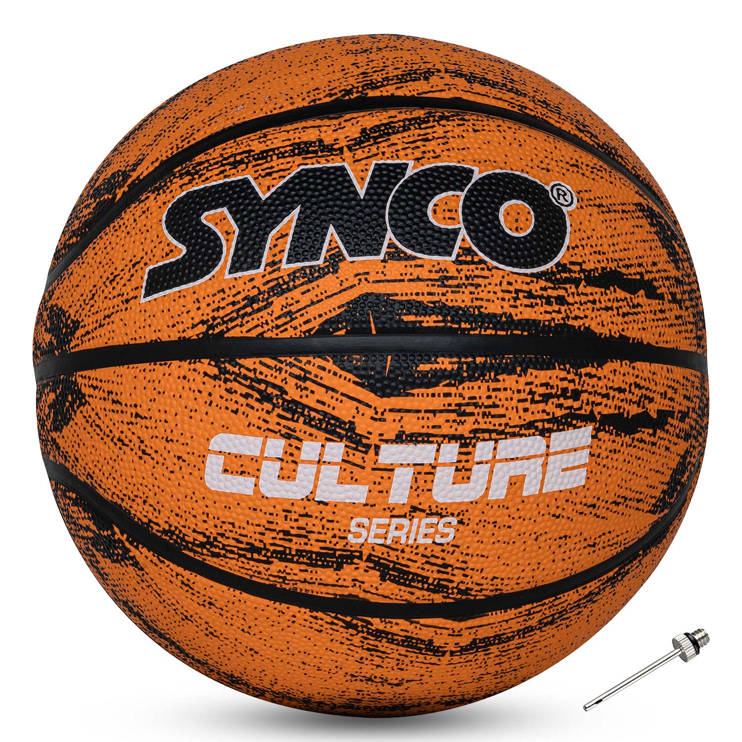 Synco Culture Basketball (Size-5) Orange
