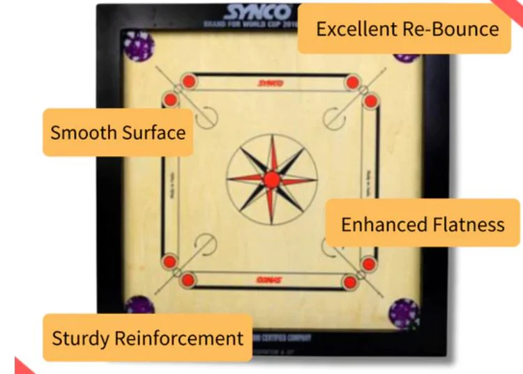 Synco Eco Carrom Board for Beginners - Image 4