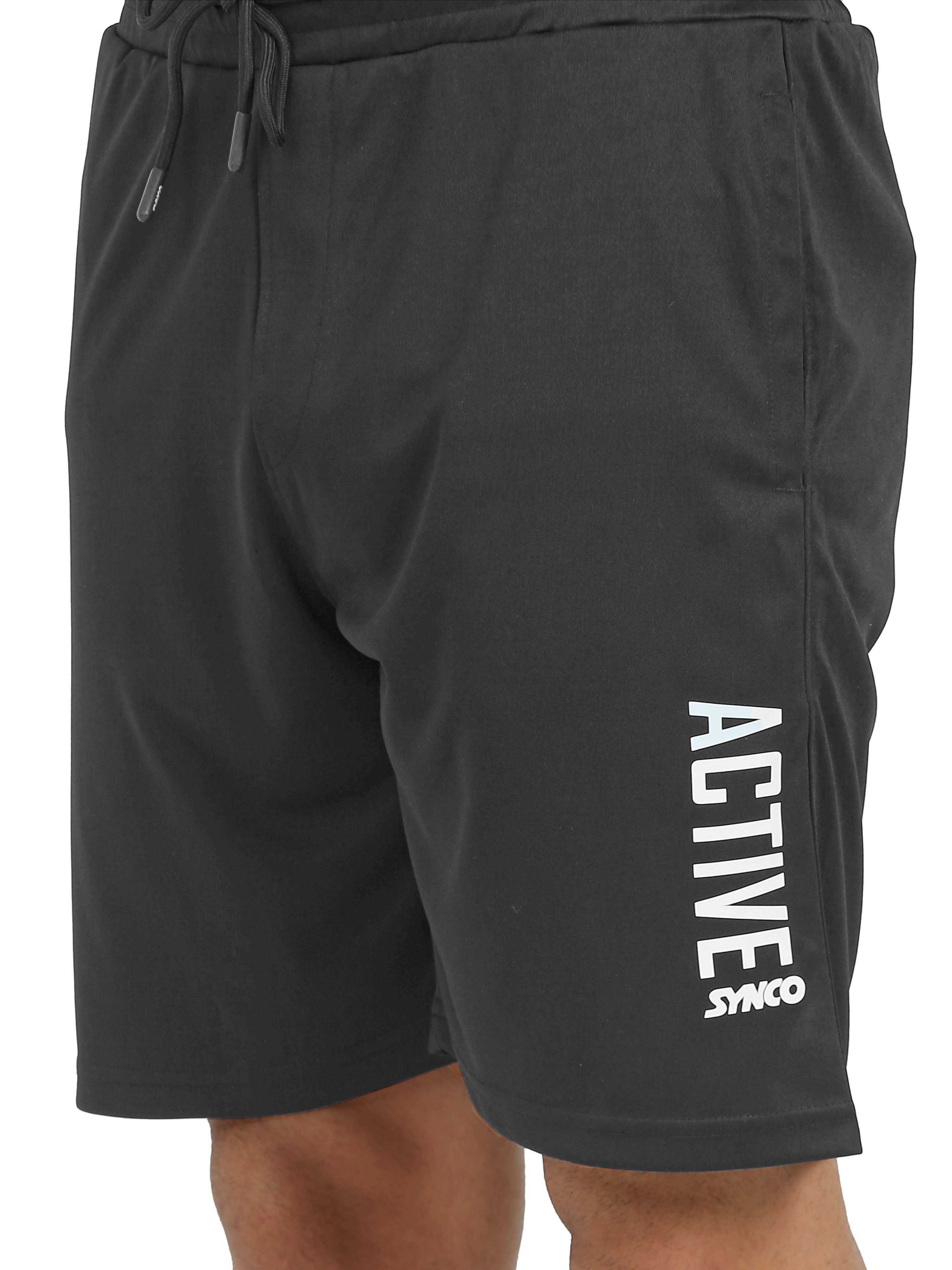 Synco Flex Active Sports Shorts for Men (Dark Grey) - Image 5