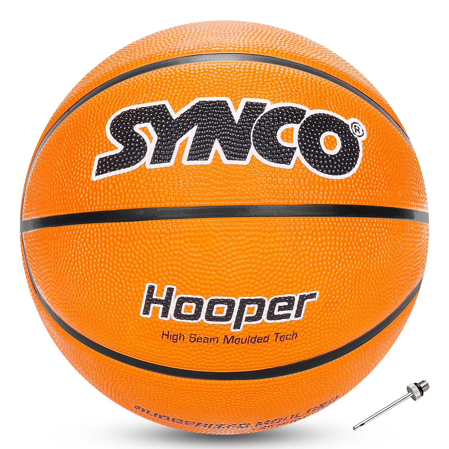 Synco Hooper Basketball (Size-5) Orange