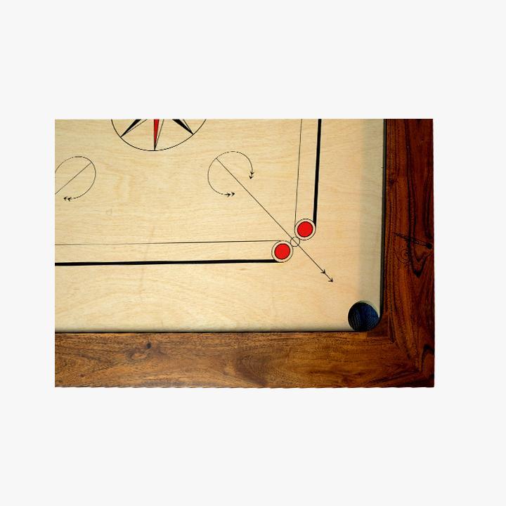 Synco Limited Edition 20 mm Full size carrom board with Free Cover - Image 5
