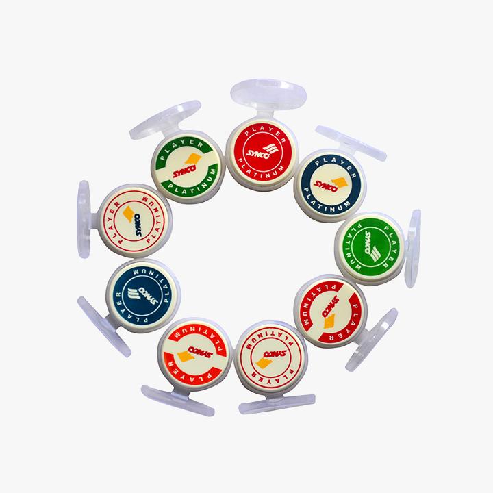 Synco Platinum carrom striker professional 15g, Assorted color - Image 4