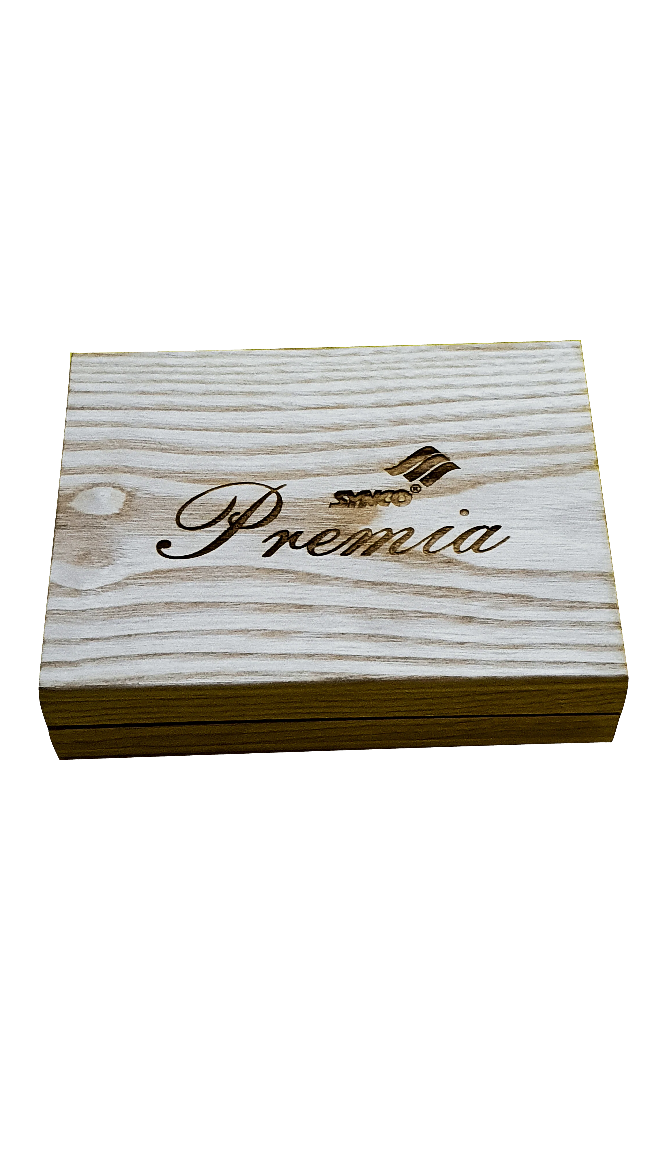 Synco Premia Carrom Board Coins in Ashwood Wooden Box