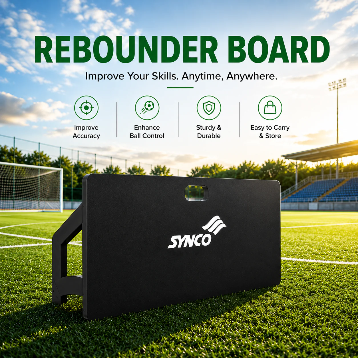 Synco Soccer Rebound Board - Image 3