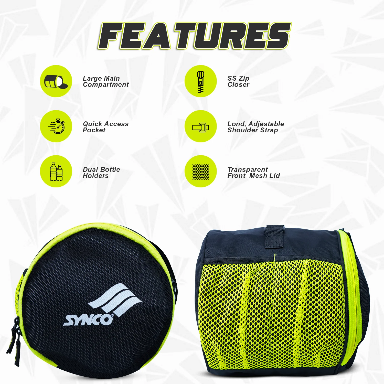 Synco Strike Ball Carry Bag - Image 8