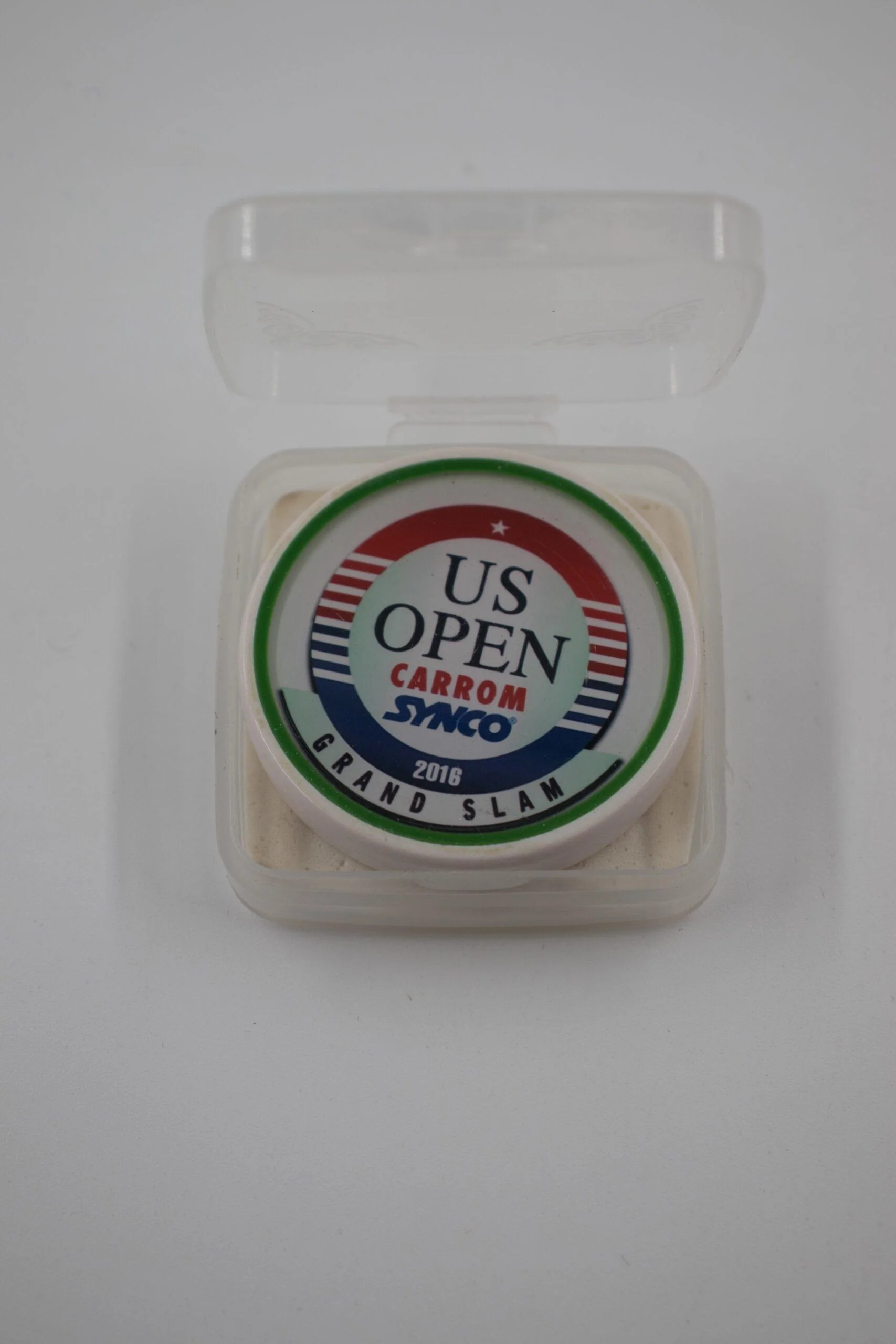 Synco US Open carrom striker professional 15g with special case, Assorted color - Image 3