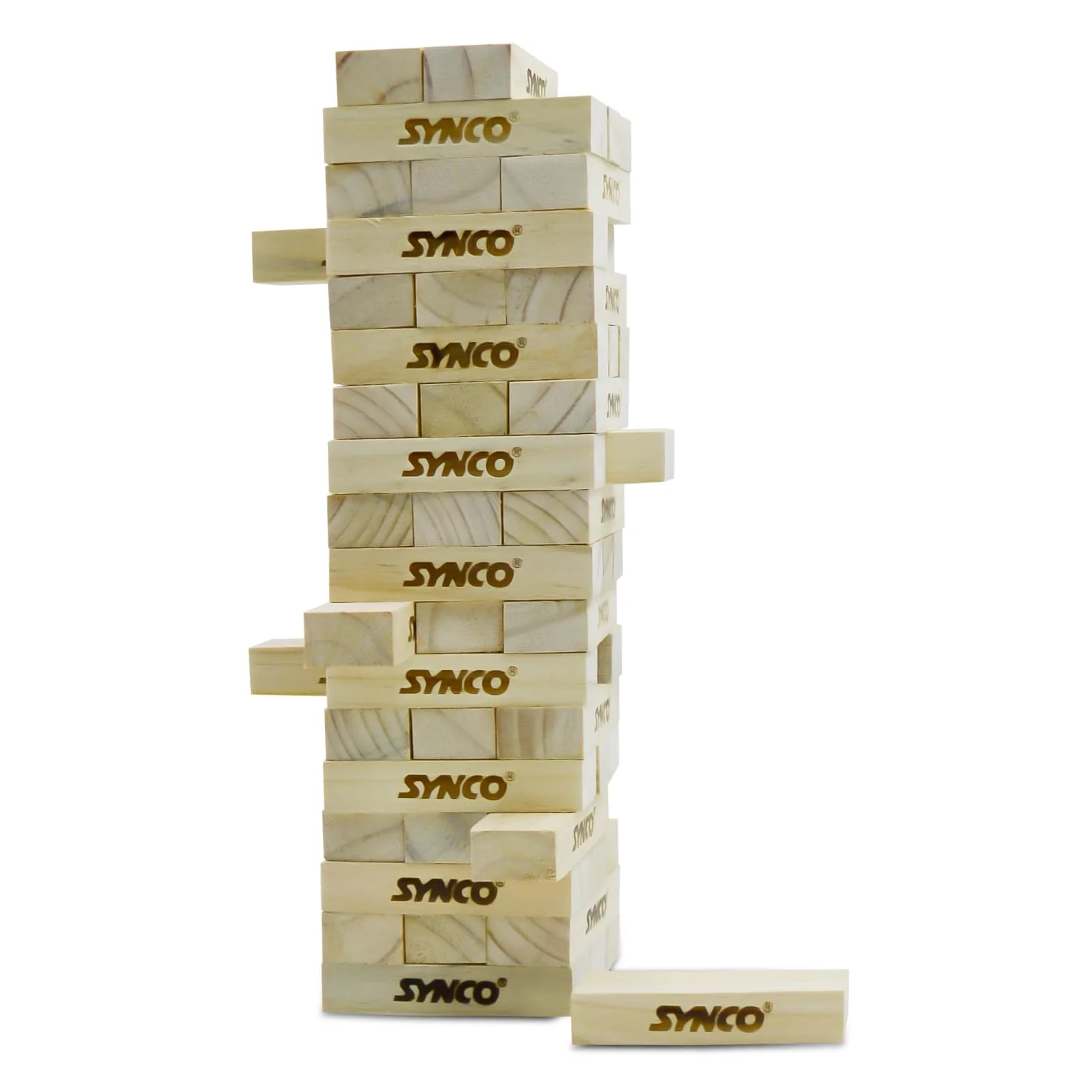 Synco Mini Tower Blocks Stacking Game - Image 2