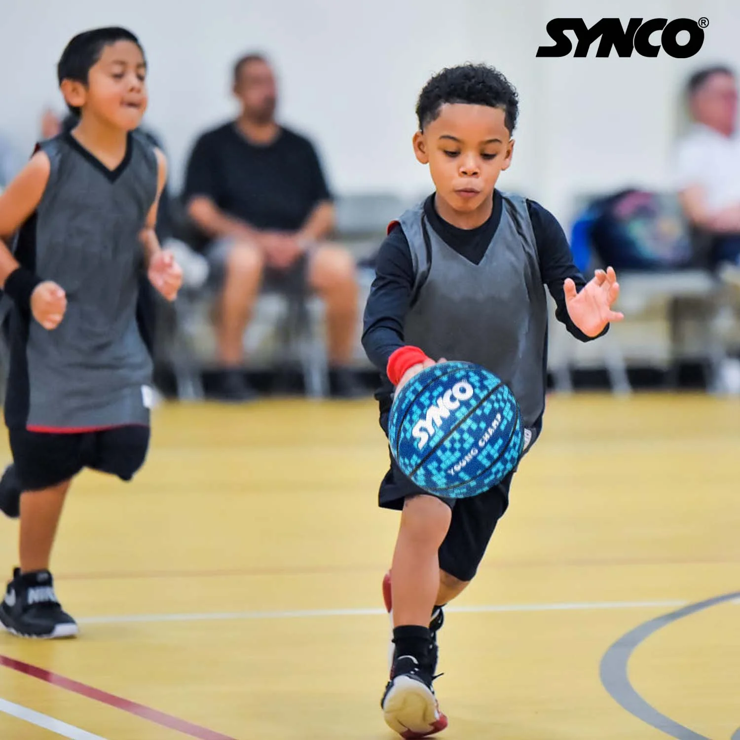 Synco Young Champ Basketball (Size-3) Blue - Image 6