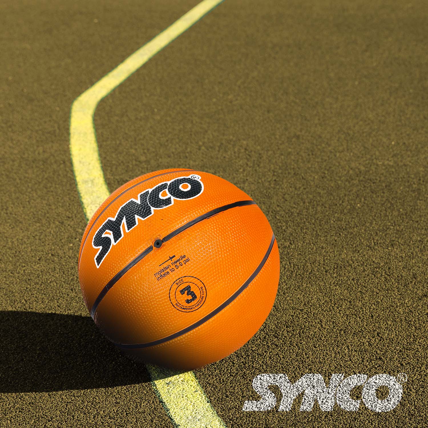 Synco Young Champ Basketball (Size-3) Orange - Image 4