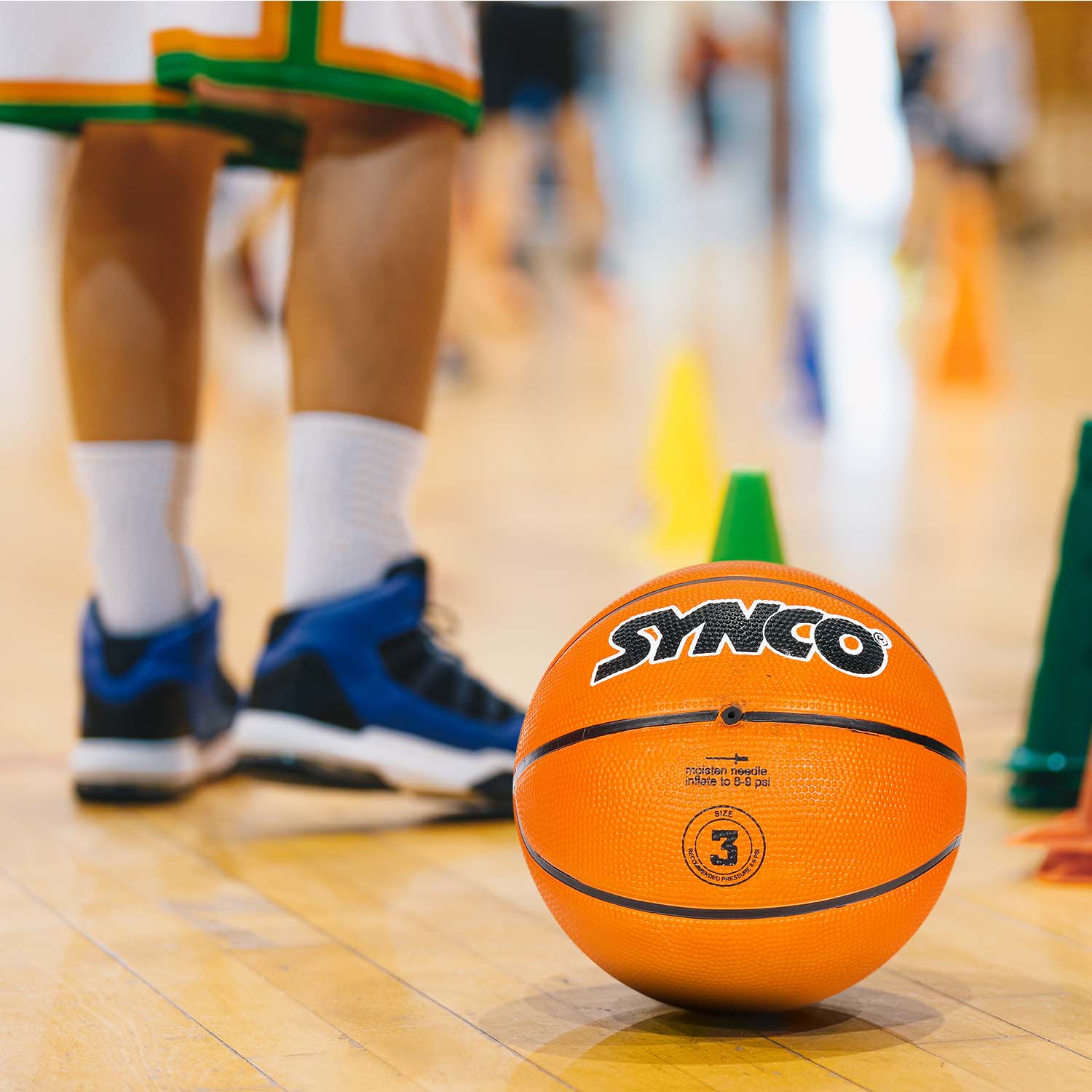 Synco Young Champ Basketball (Size-3) Orange - Image 5