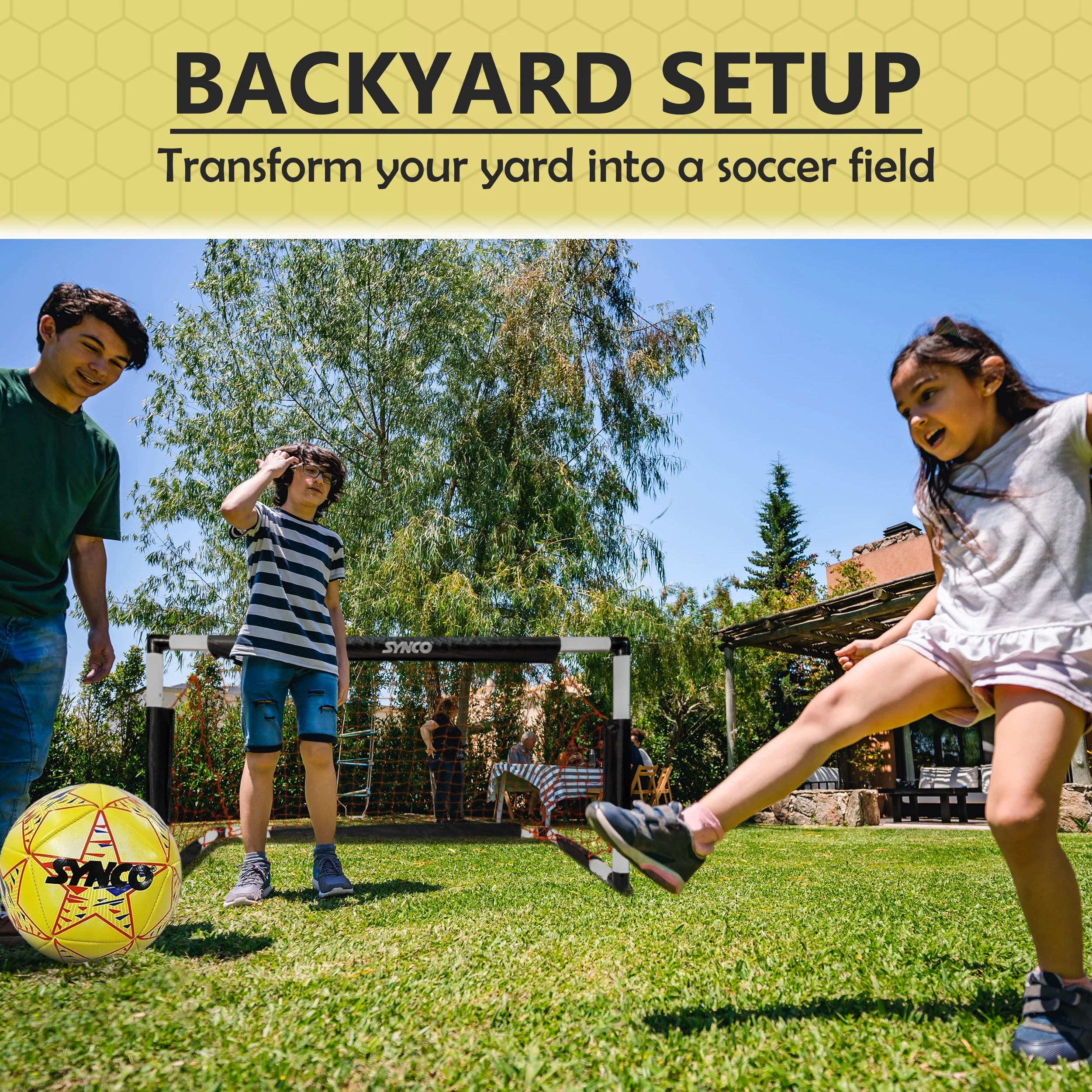 Synco Target Goal Post for Kids | Goal Post with Kids Football Combo - Image 8